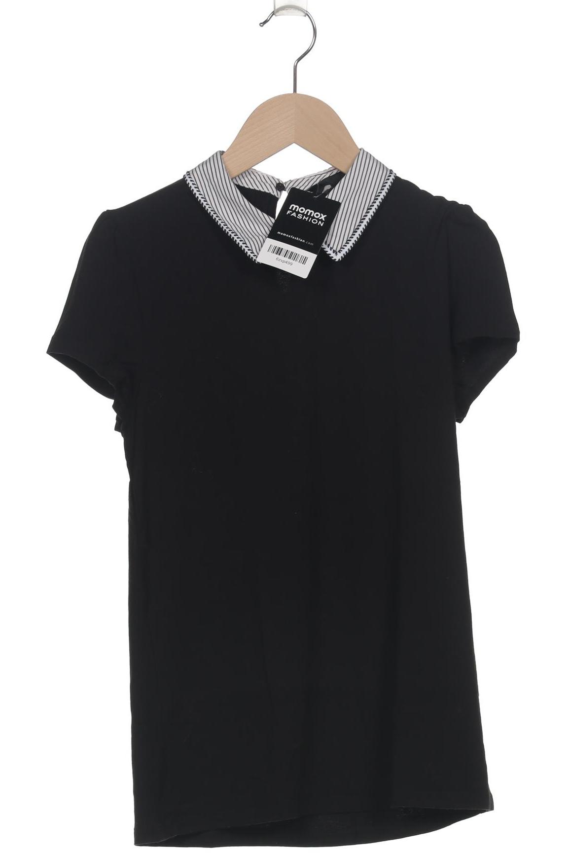 

Hallhuber Damen T-Shirt, schwarz, Gr. 34
