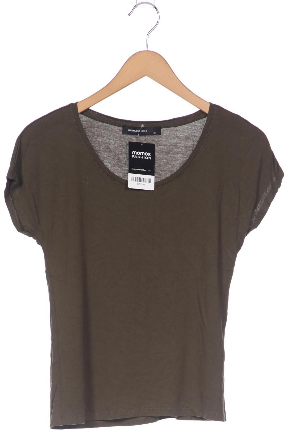 

Hallhuber Damen T-Shirt, grün, Gr. 34