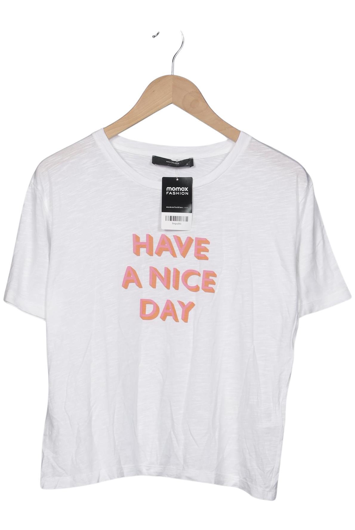 

Hallhuber Damen T-Shirt, weiß, Gr. 38