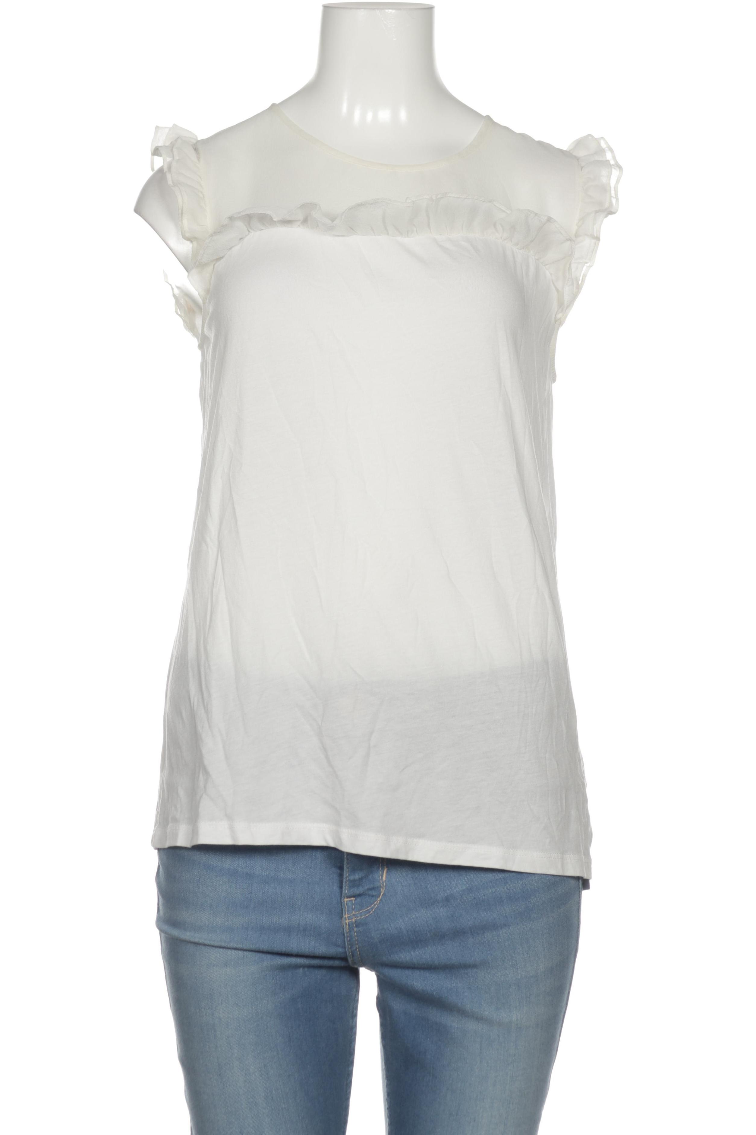 

Hallhuber Damen T-Shirt, weiß, Gr. 36