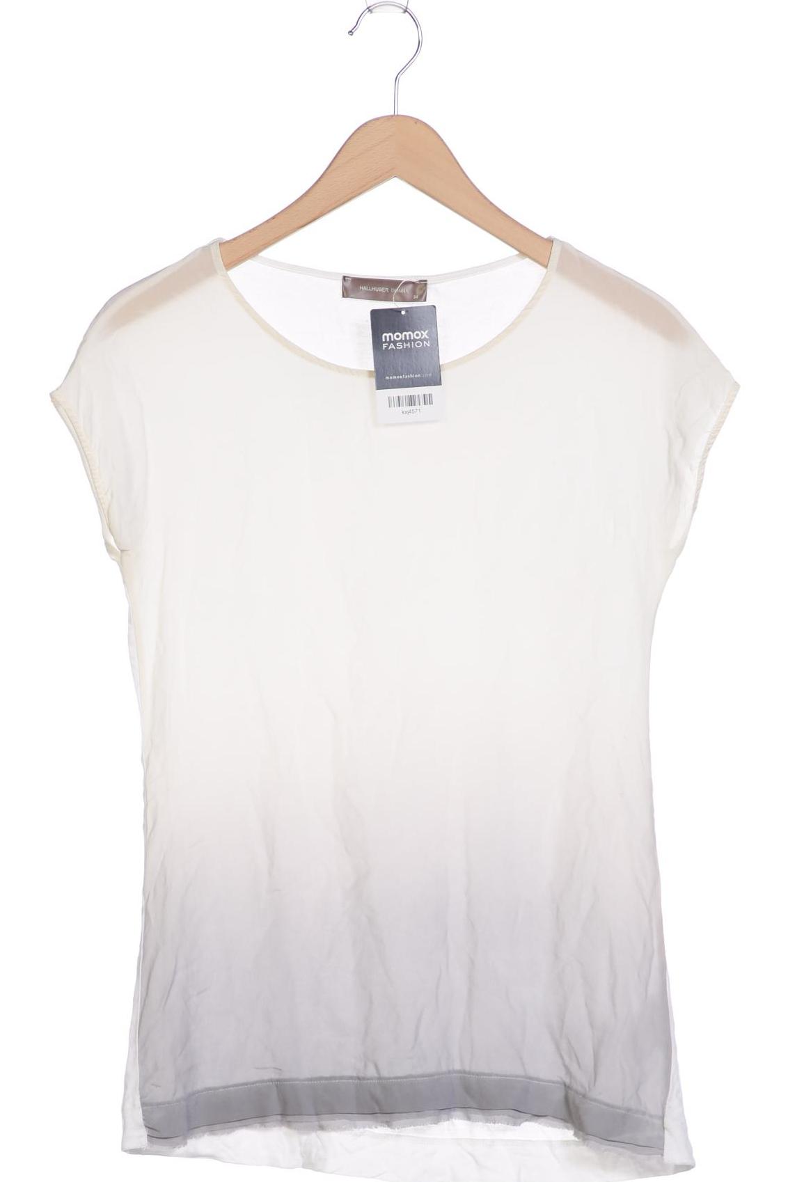 

Hallhuber Damen T-Shirt, cremeweiß, Gr. 34
