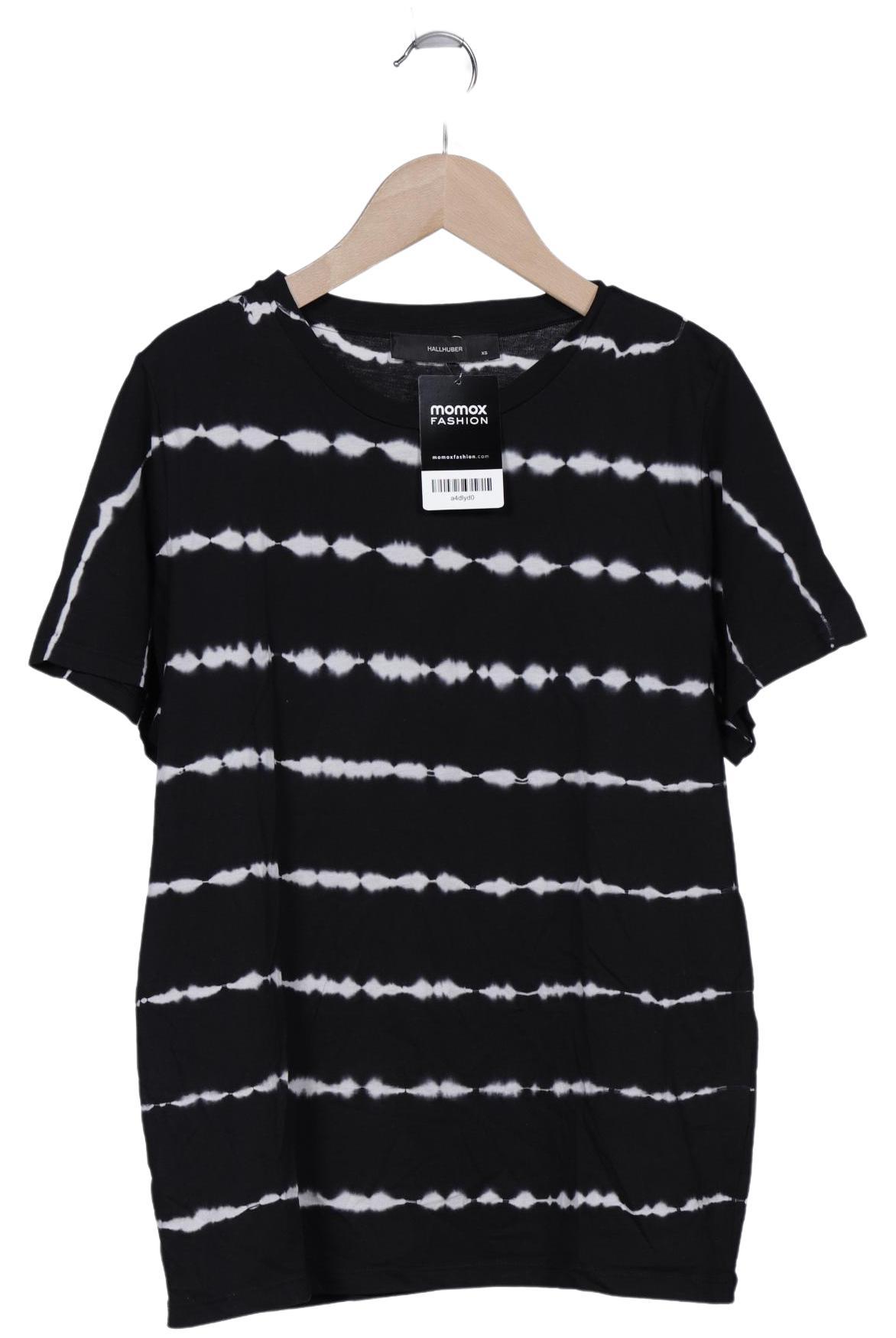 

Hallhuber Damen T-Shirt, schwarz, Gr. 34