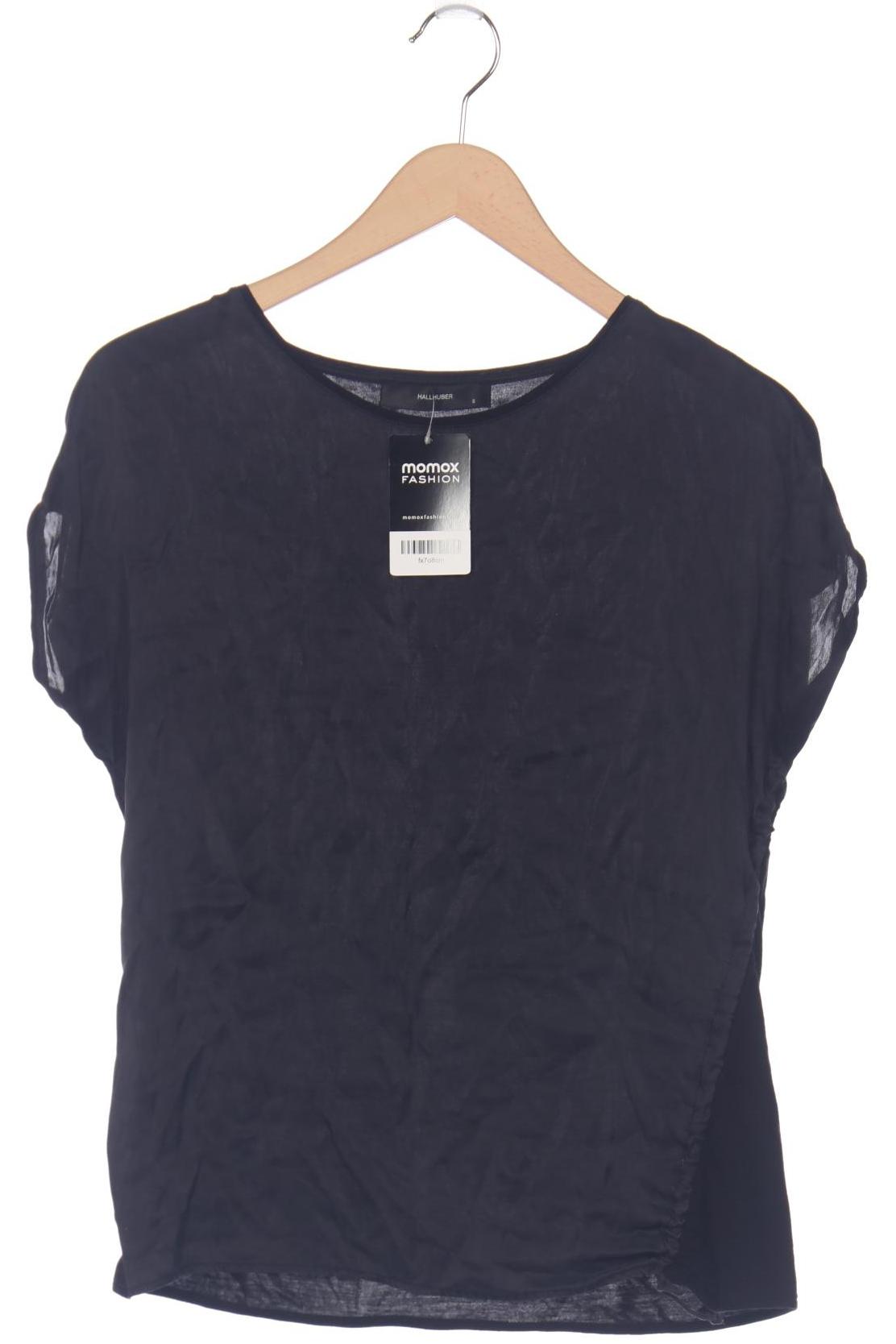

Hallhuber Damen T-Shirt, schwarz, Gr. 36