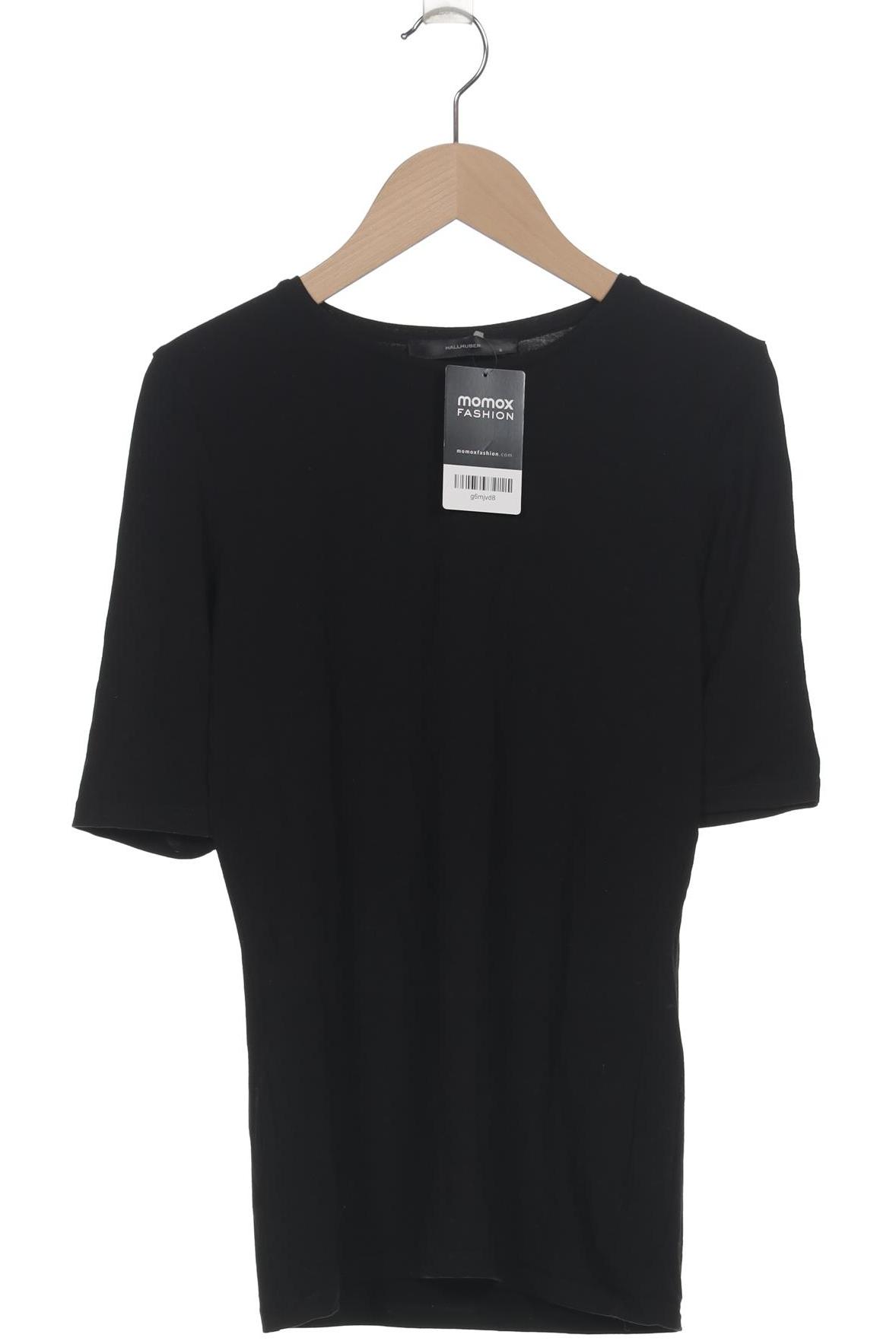 

Hallhuber Damen T-Shirt, schwarz, Gr. 36