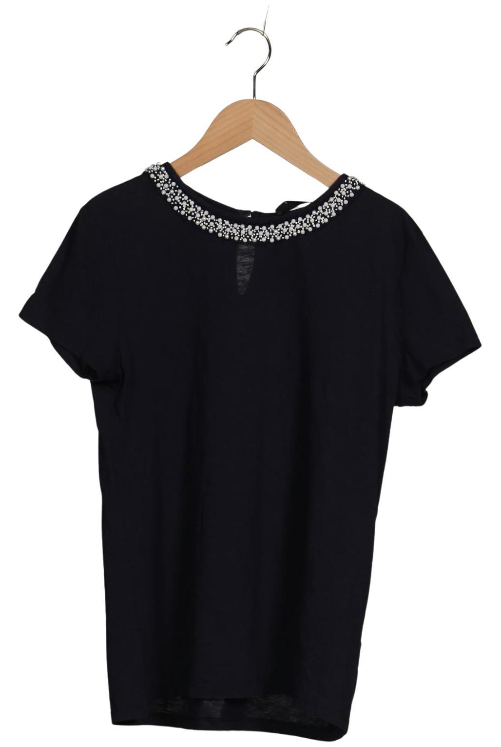 

Hallhuber Damen T-Shirt, marineblau, Gr. 36