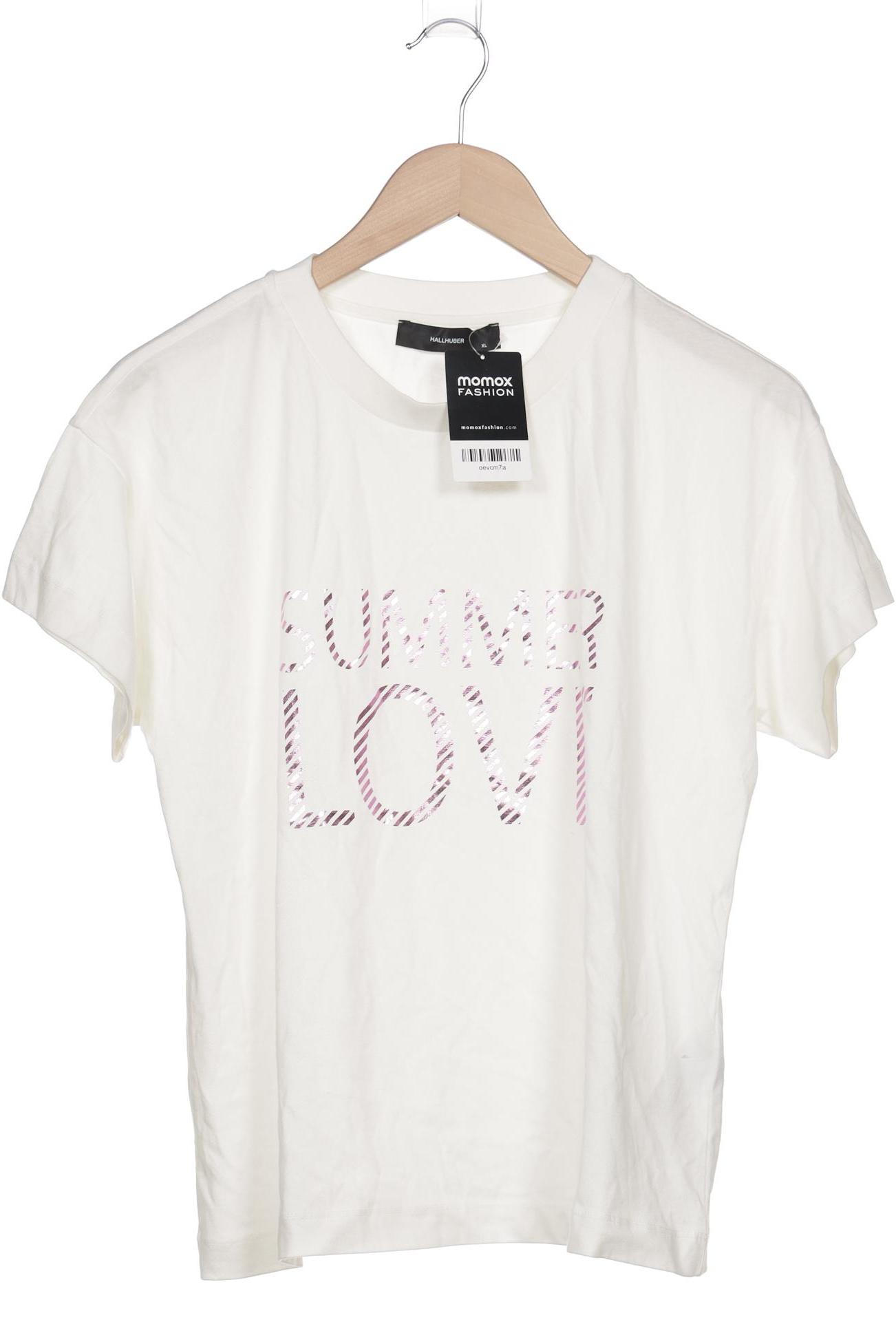 

Hallhuber Damen T-Shirt, weiß, Gr. 44