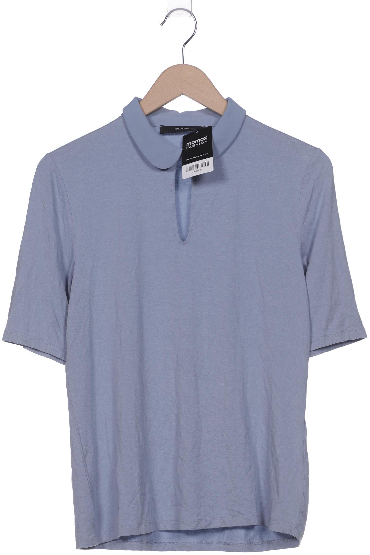 

Hallhuber Damen T-Shirt, blau, Gr. 42