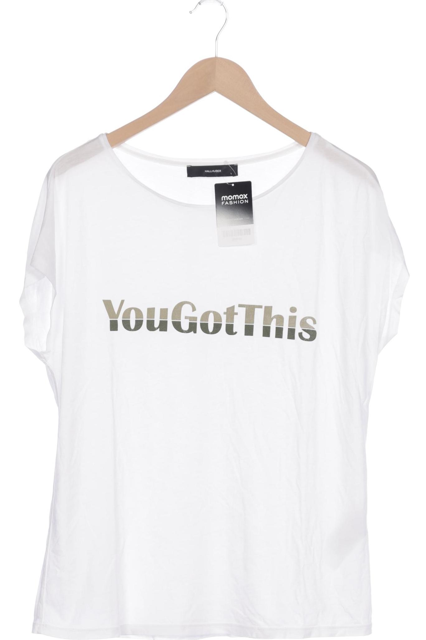

Hallhuber Damen T-Shirt, weiß, Gr. 42