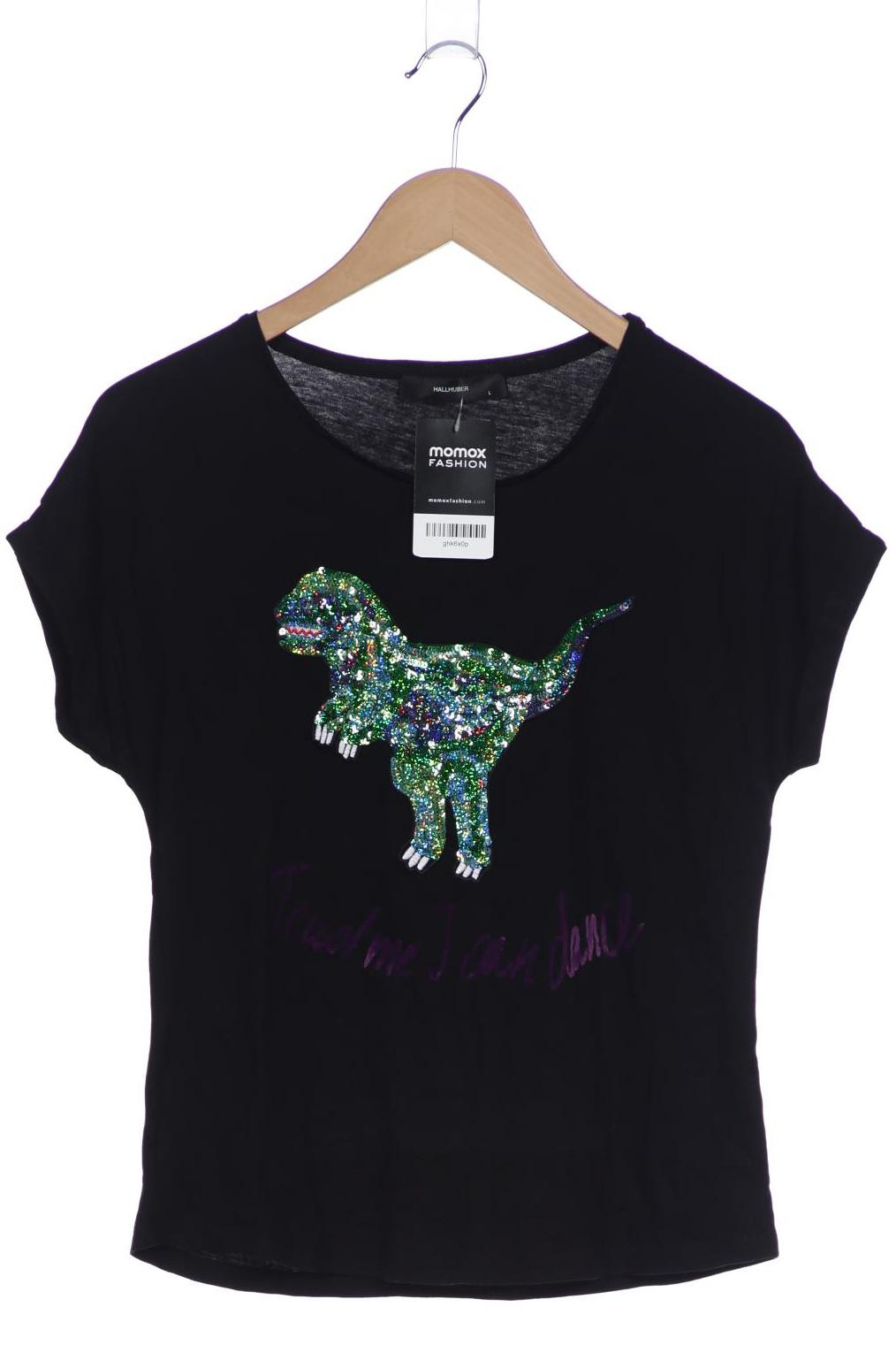 

Hallhuber Damen T-Shirt, schwarz, Gr. 42