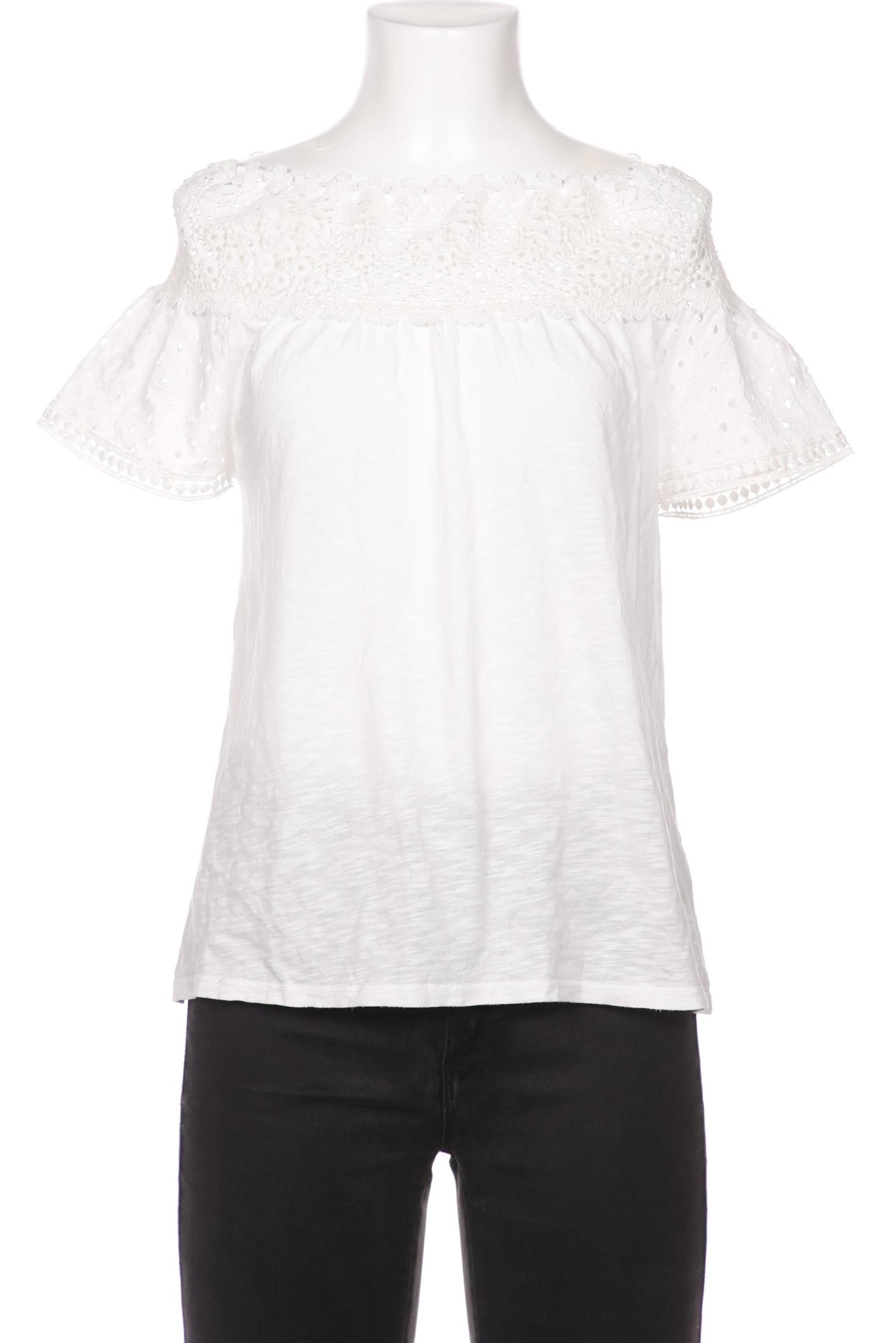 

Hallhuber Damen T-Shirt, weiß, Gr. 36