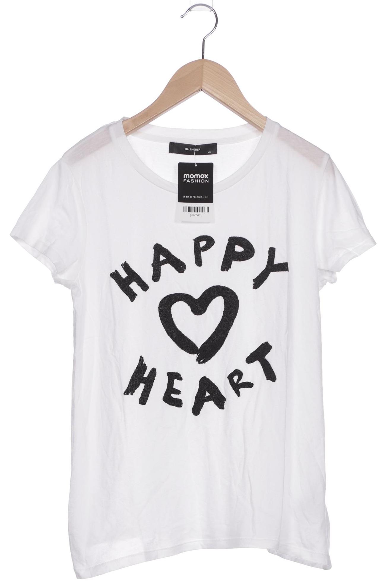 

Hallhuber Damen T-Shirt, weiß, Gr. 34