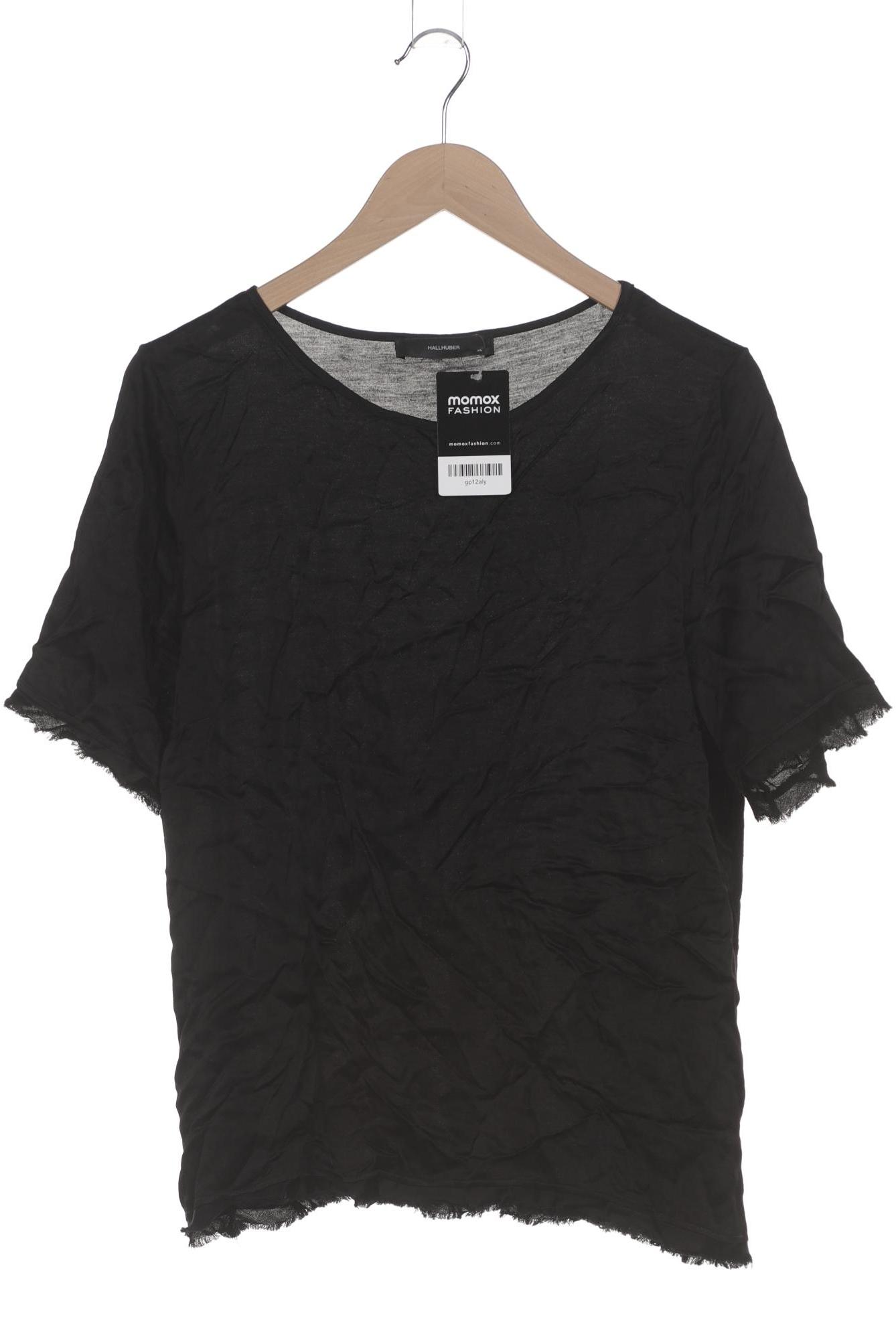 

Hallhuber Damen T-Shirt, schwarz, Gr. 44