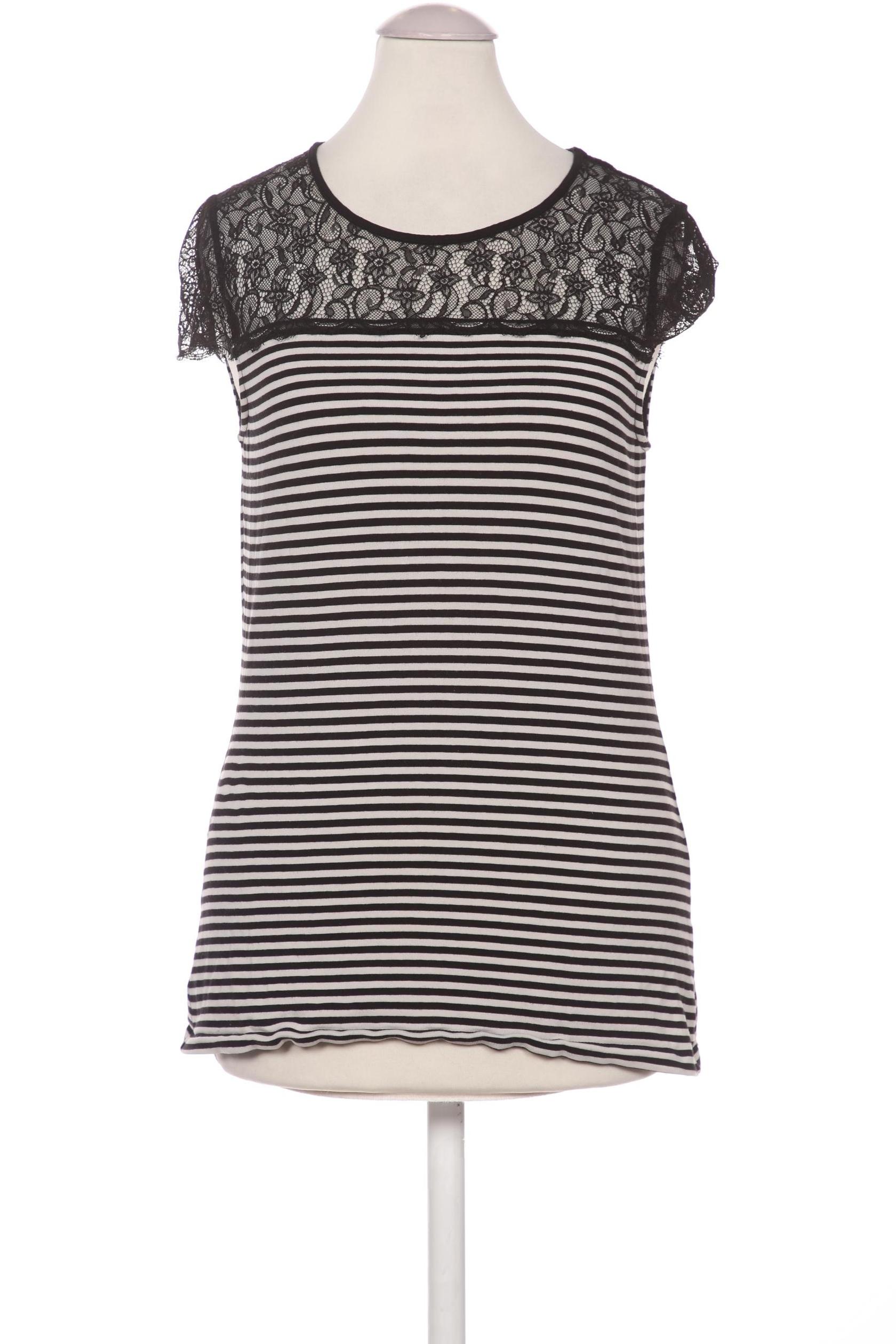 

Hallhuber Damen T-Shirt, schwarz, Gr. 36