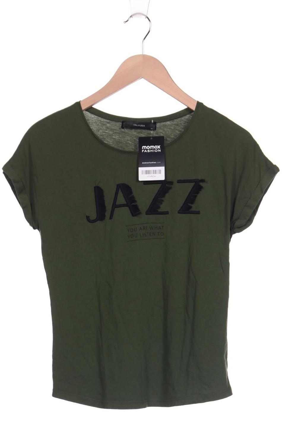 

Hallhuber Damen T-Shirt, grün, Gr. 34