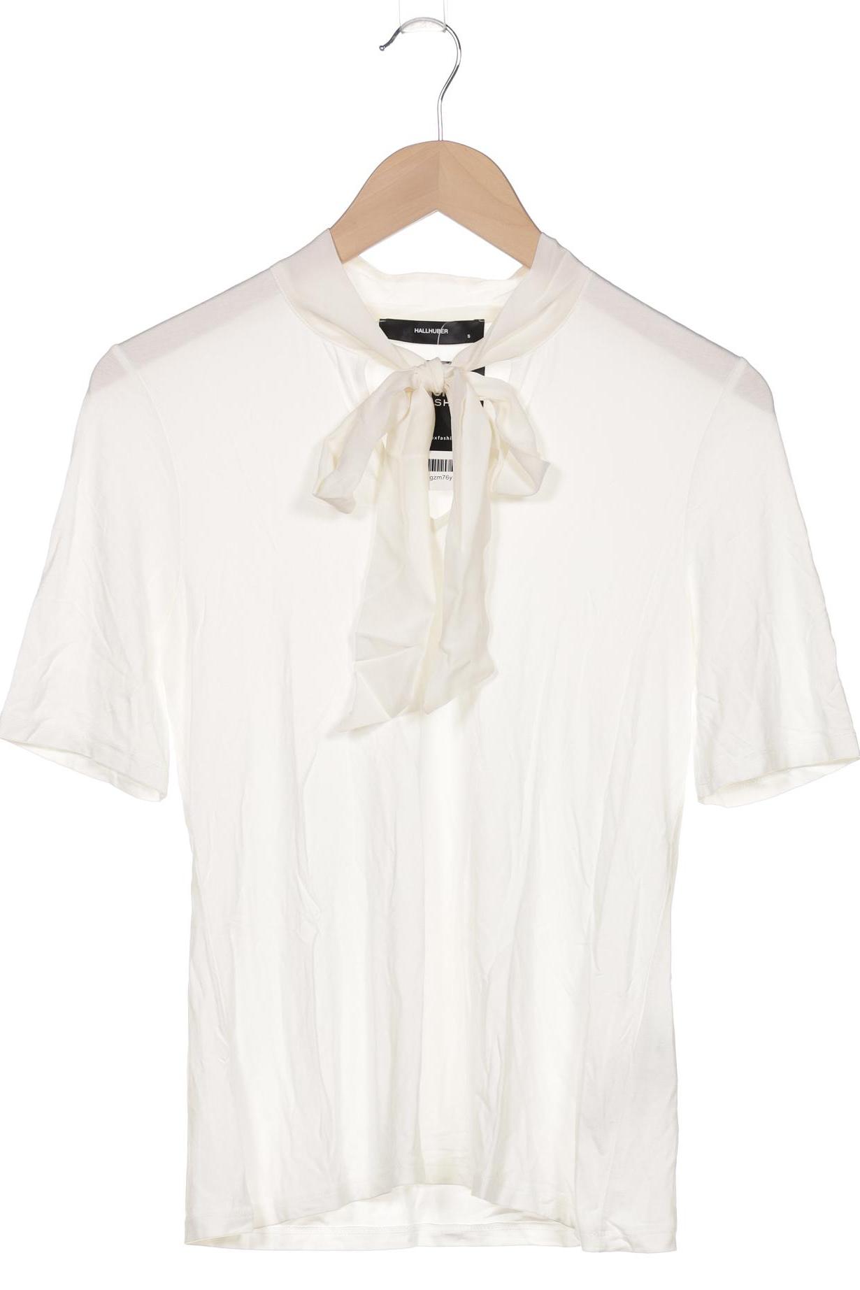 

Hallhuber Damen T-Shirt, cremeweiß, Gr. 36