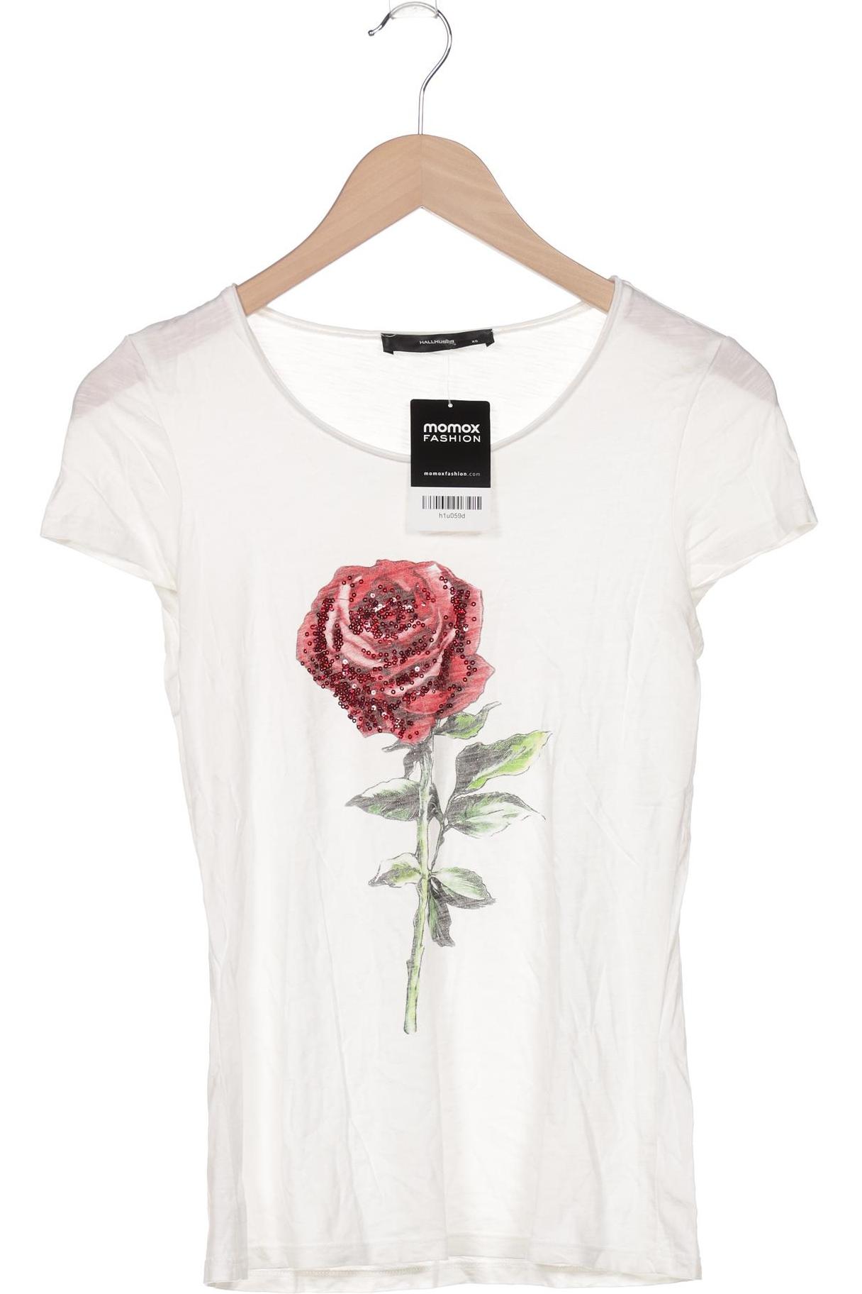 

Hallhuber Damen T-Shirt, weiß, Gr. 34
