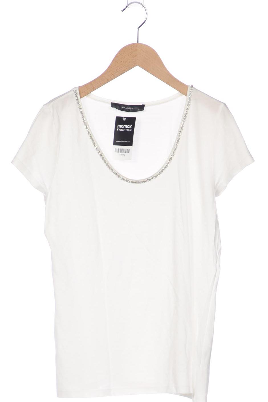 

Hallhuber Damen T-Shirt, cremeweiß, Gr. 36