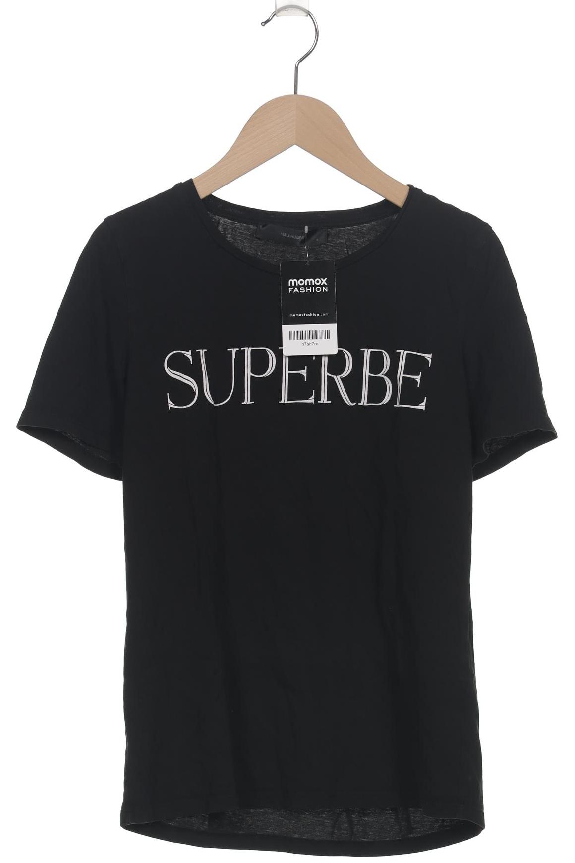 

Hallhuber Damen T-Shirt, schwarz, Gr. 36