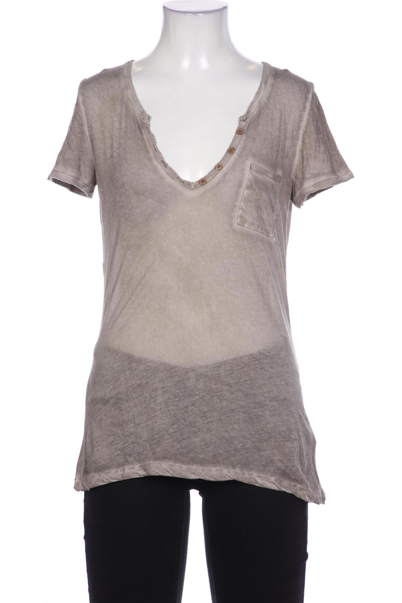 

Hallhuber Damen T-Shirt, grau, Gr. 38