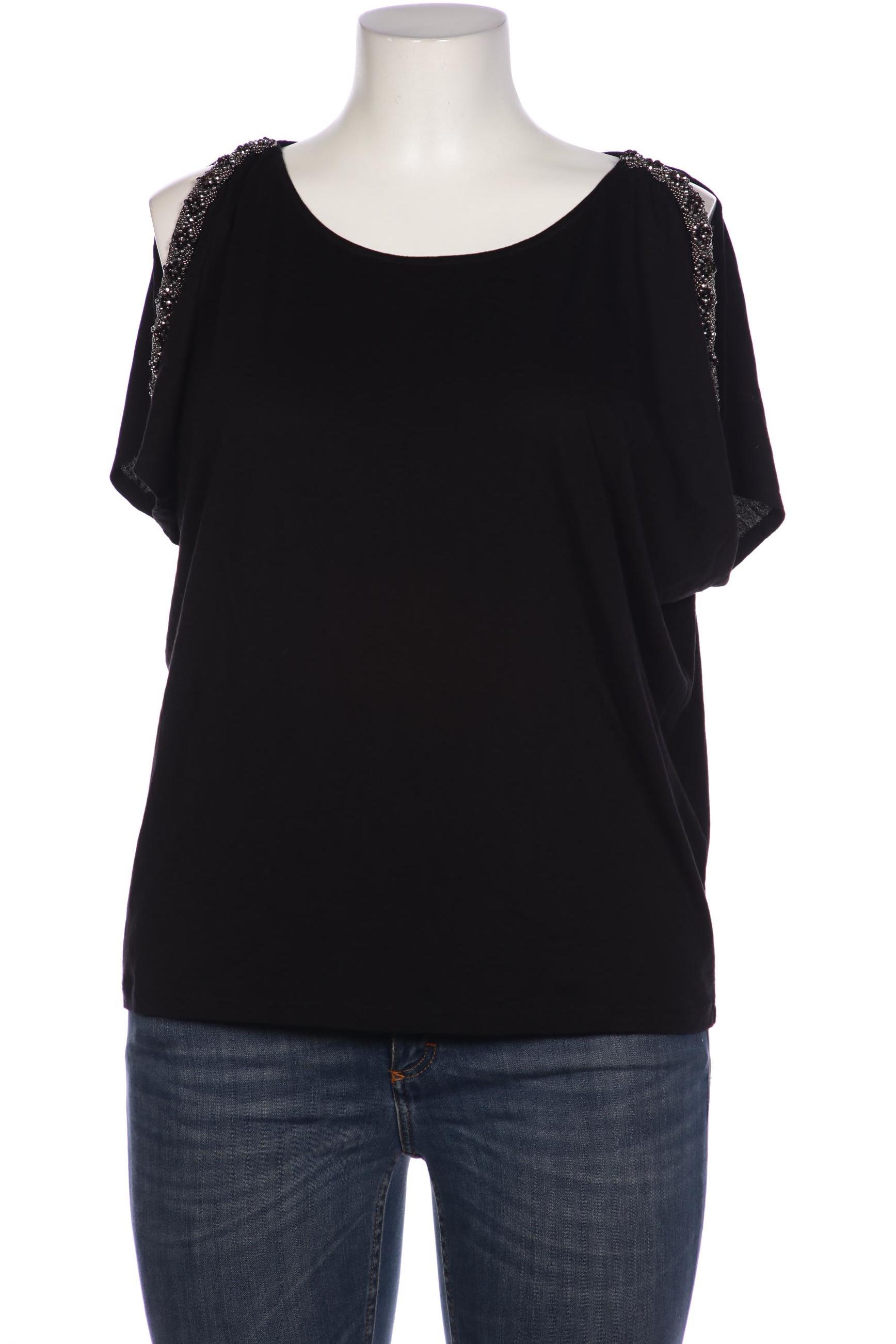 

Hallhuber Damen T-Shirt, schwarz, Gr. 44
