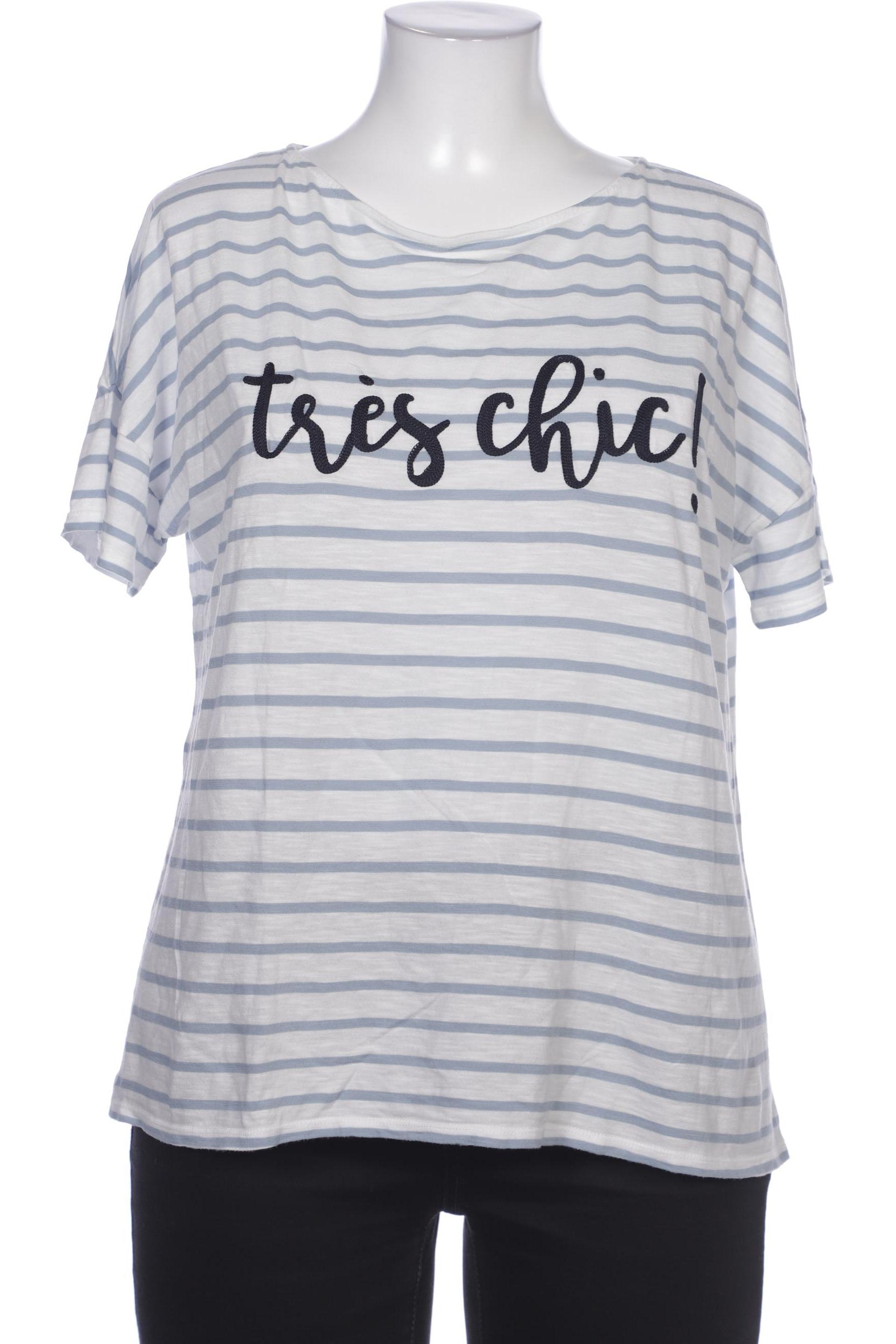 

Hallhuber Damen T-Shirt, weiß, Gr. 44