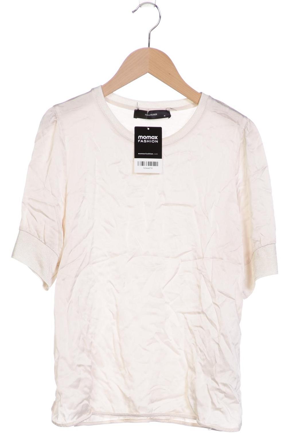 

Hallhuber Damen T-Shirt, cremeweiß, Gr. 38