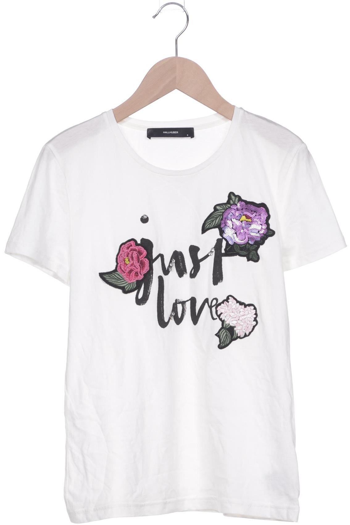 

Hallhuber Damen T-Shirt, weiß, Gr. 36