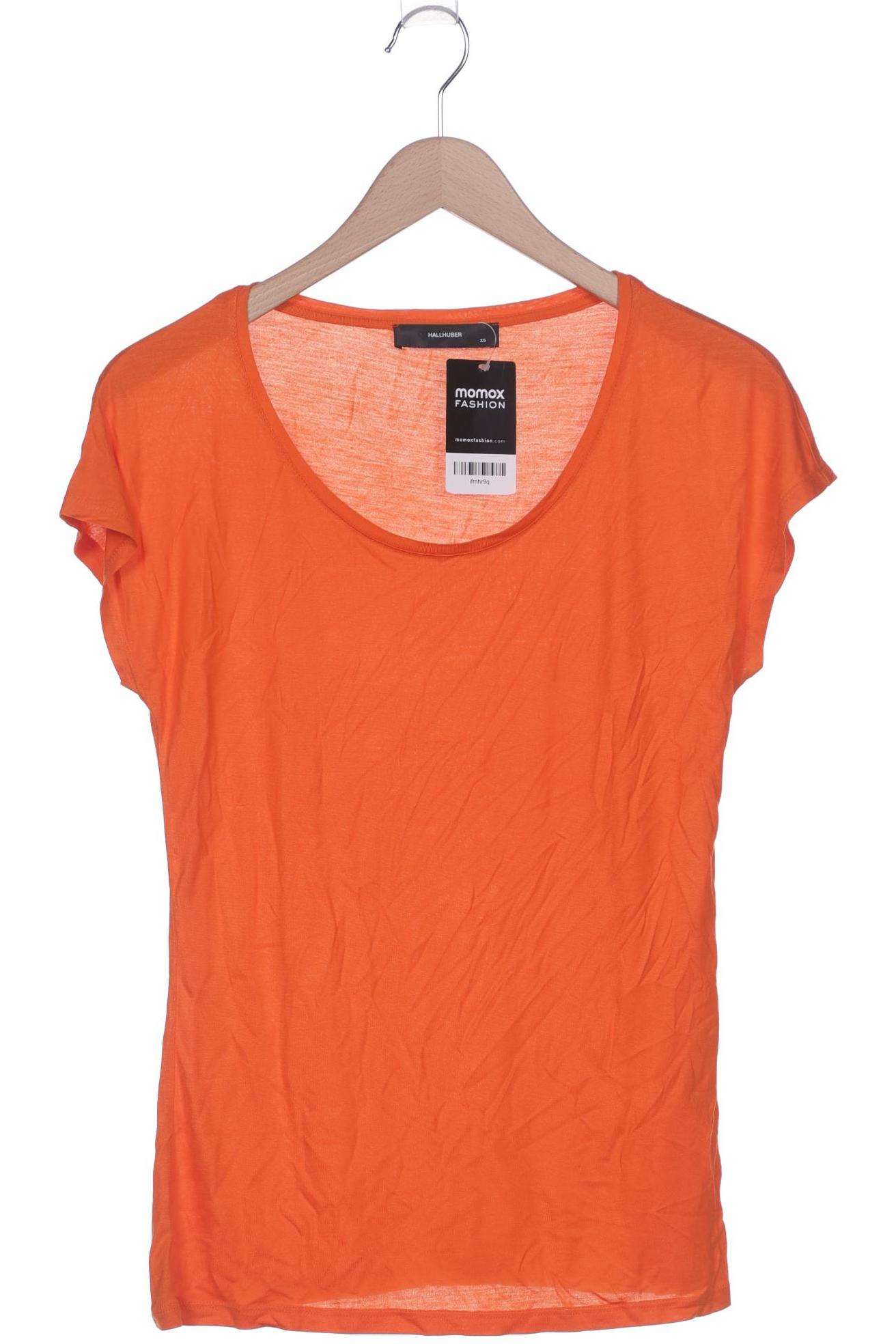 

Hallhuber Damen T-Shirt, orange, Gr. 34
