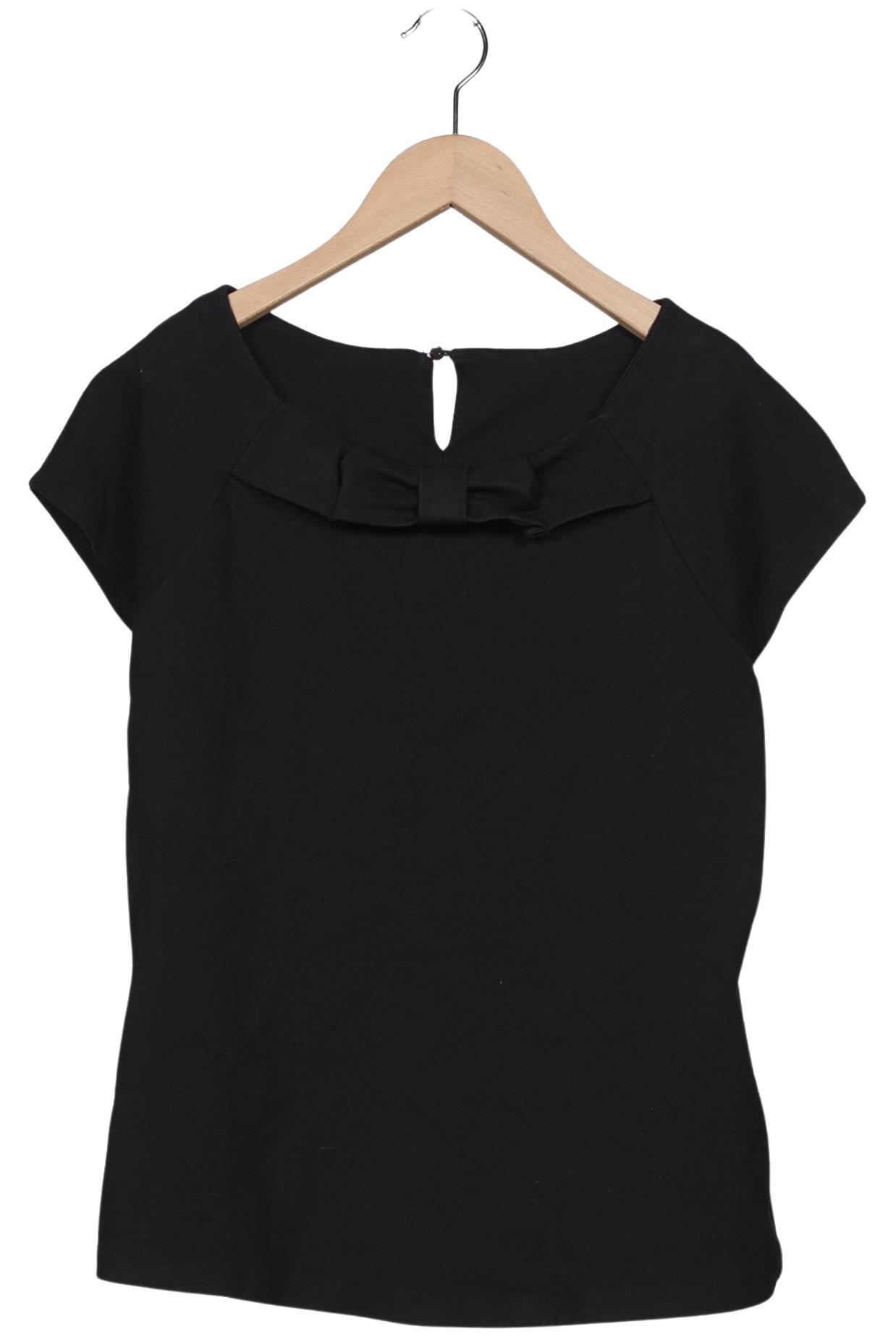 

Hallhuber Damen T-Shirt, schwarz, Gr. 38