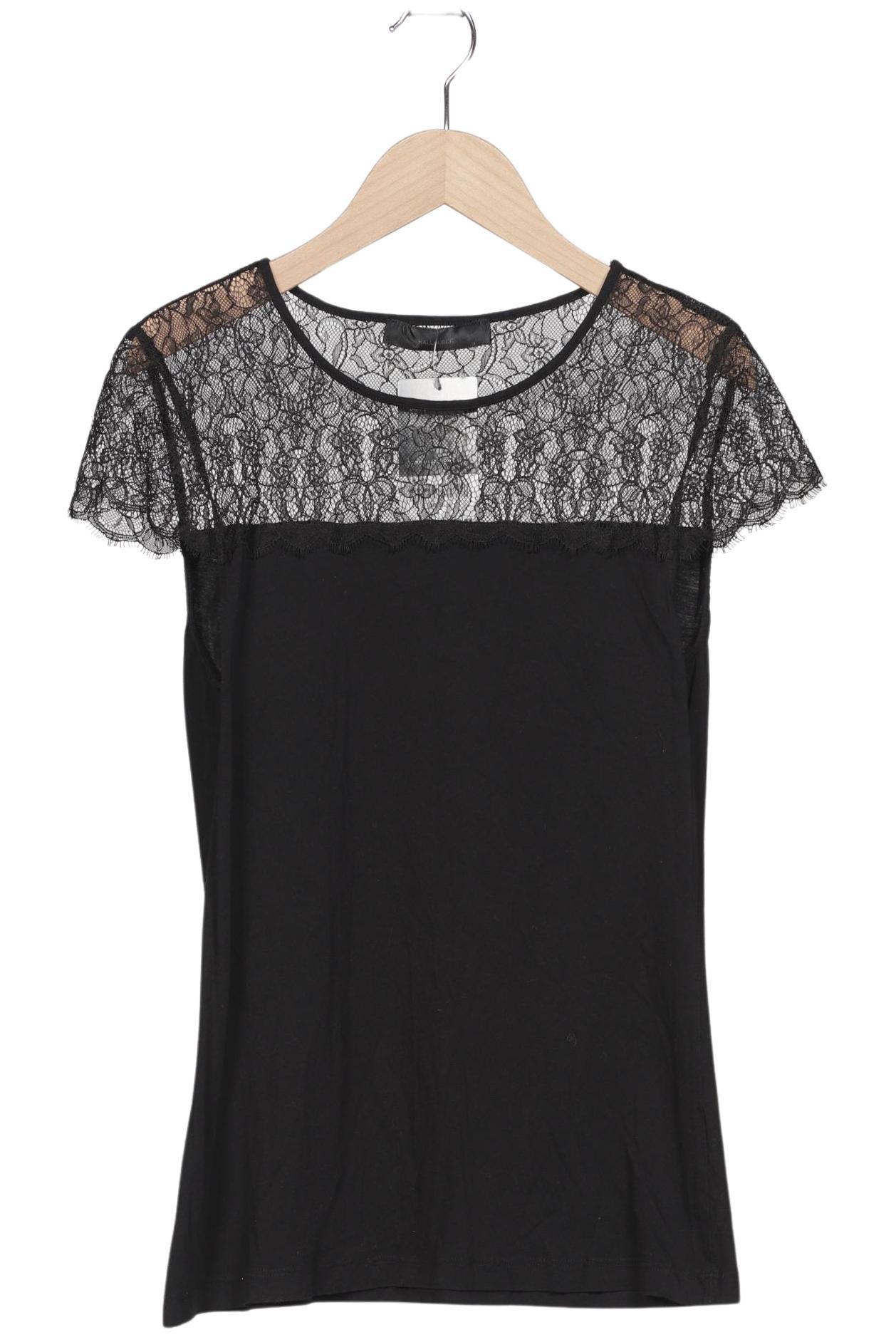 

Hallhuber Damen T-Shirt, schwarz, Gr. 38