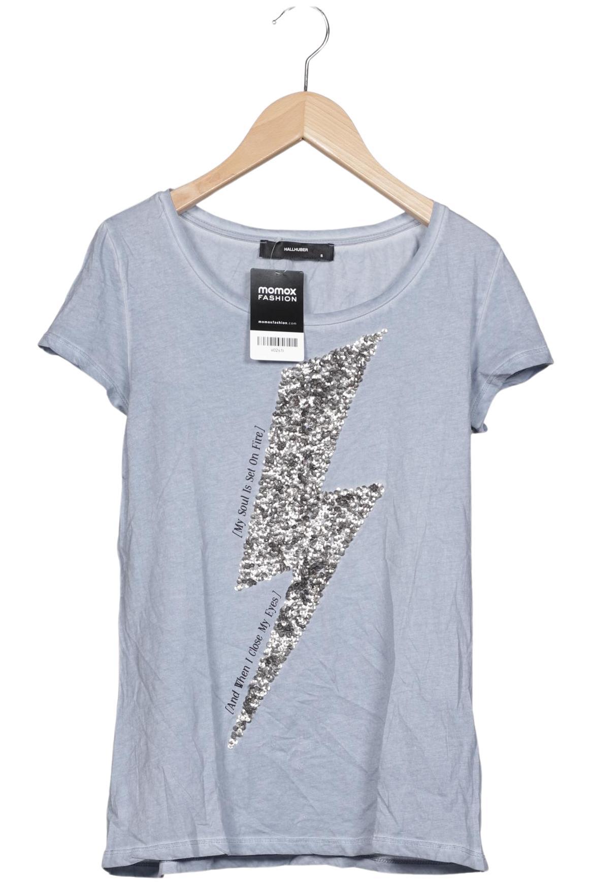 

Hallhuber Damen T-Shirt, blau, Gr. 36