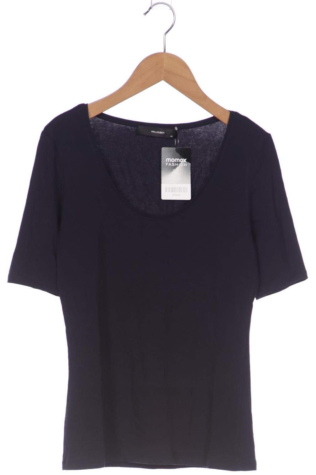 

Hallhuber Damen T-Shirt, marineblau, Gr. 34