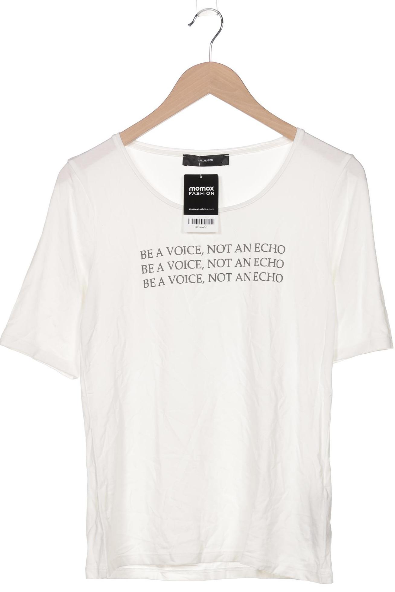 

Hallhuber Damen T-Shirt, weiß, Gr. 42