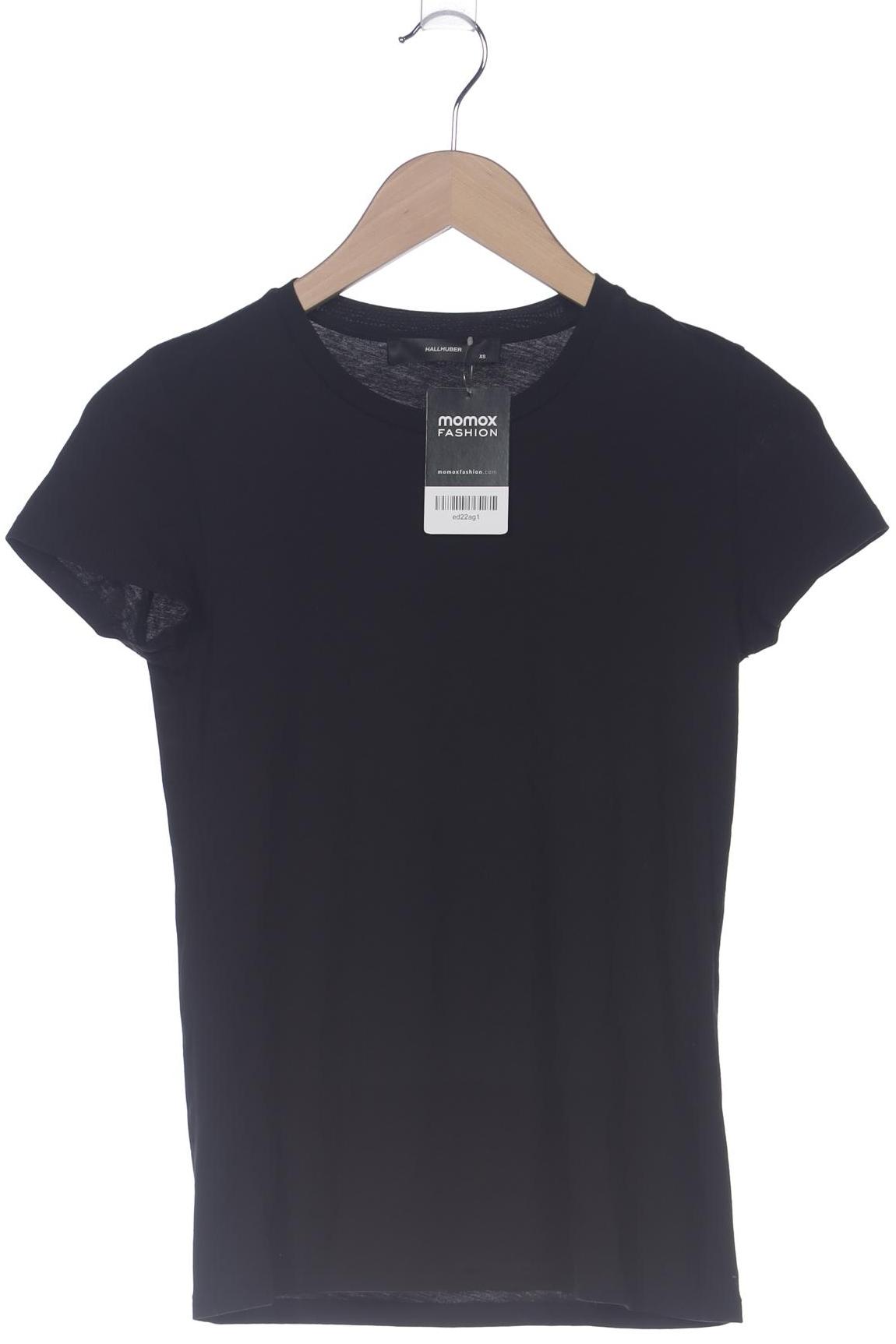 

Hallhuber Damen T-Shirt, schwarz, Gr. 34