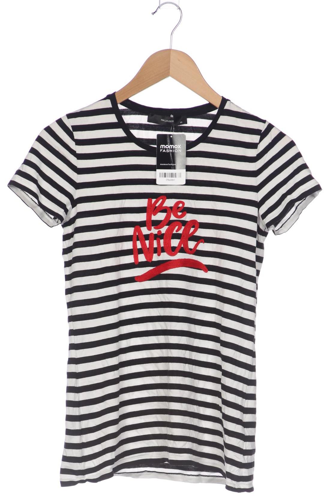 

Hallhuber Damen T-Shirt, schwarz, Gr. 34