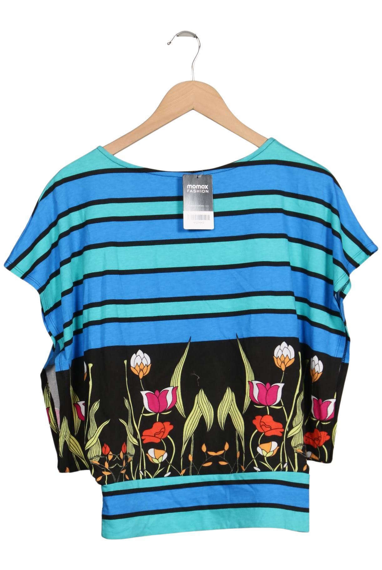 

Hallhuber Damen T-Shirt, blau, Gr. 34