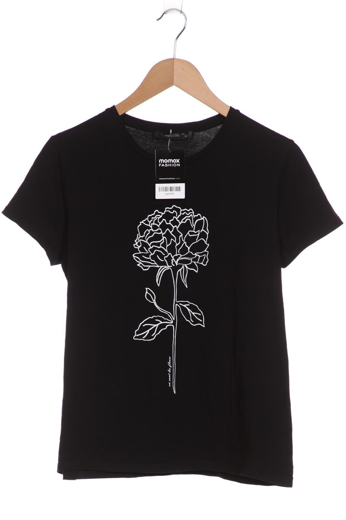 

Hallhuber Damen T-Shirt, schwarz, Gr. 42