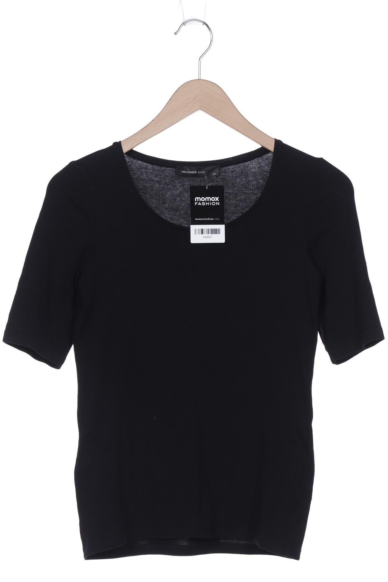 

Hallhuber Damen T-Shirt, schwarz, Gr. 34