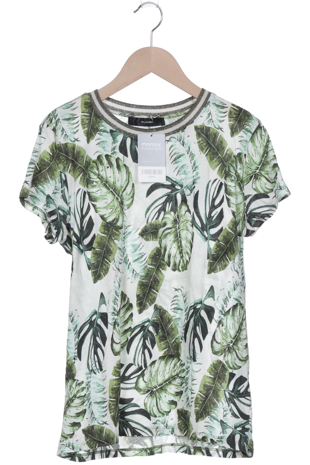 

Hallhuber Damen T-Shirt, grün, Gr. 42