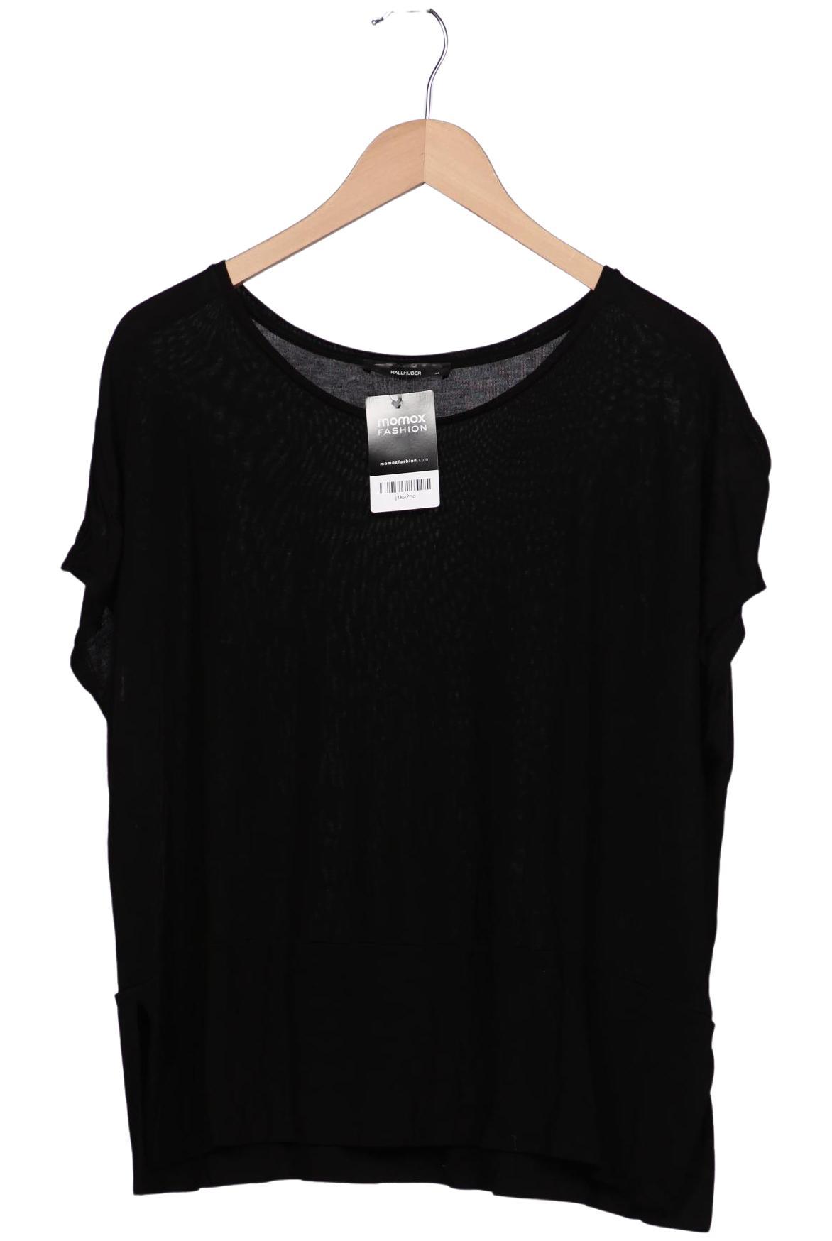 

Hallhuber Damen T-Shirt, schwarz, Gr. 38