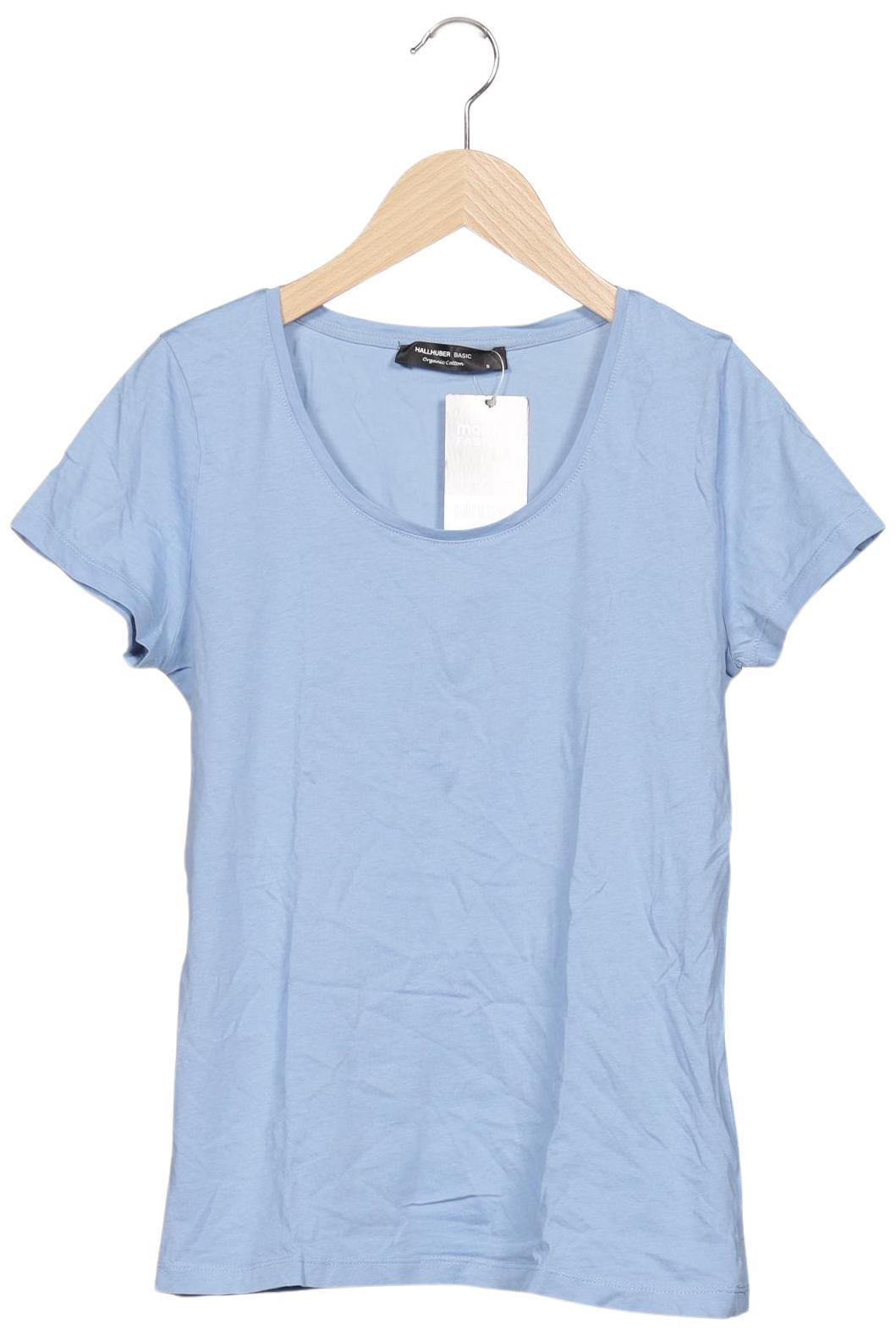 

Hallhuber Damen T-Shirt, hellblau, Gr. 36