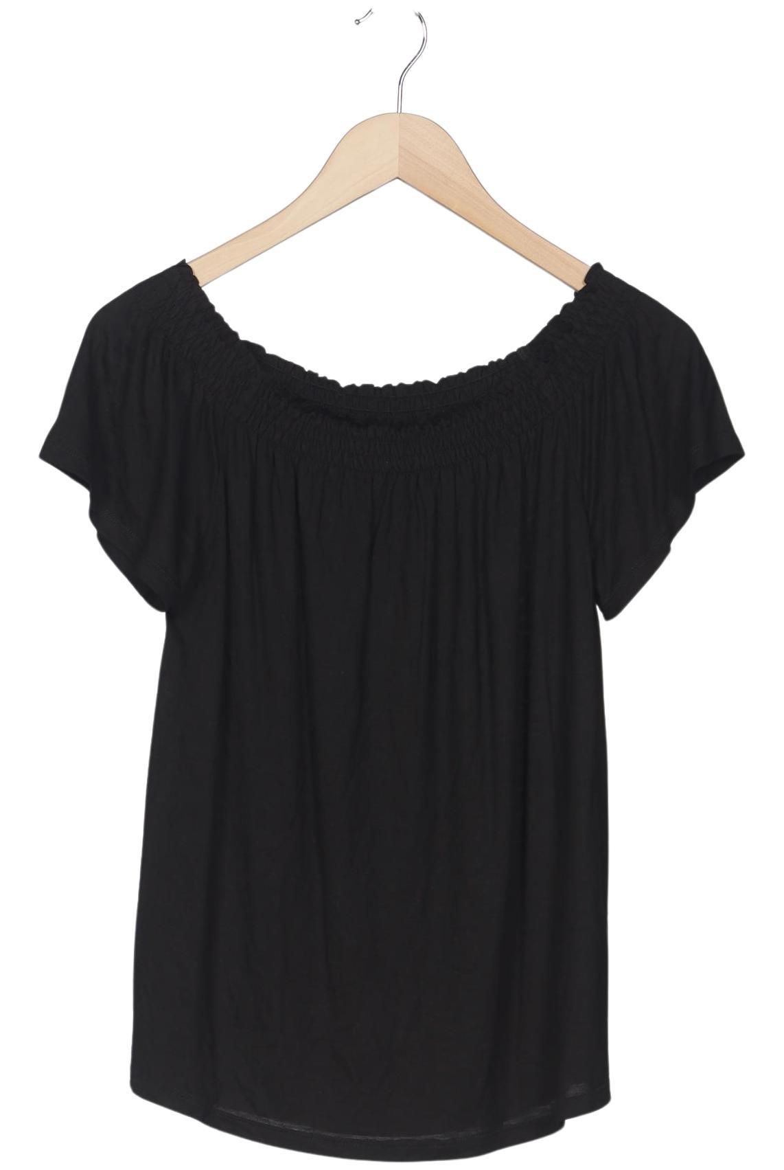 

Hallhuber Damen T-Shirt, schwarz, Gr. 34