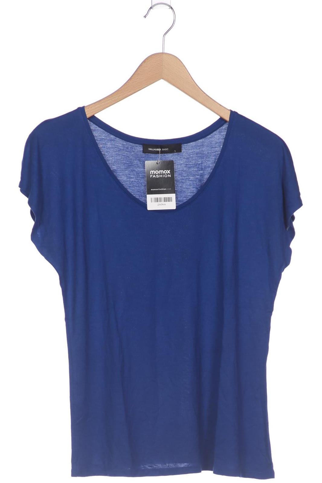 

Hallhuber Damen T-Shirt, blau, Gr. 42