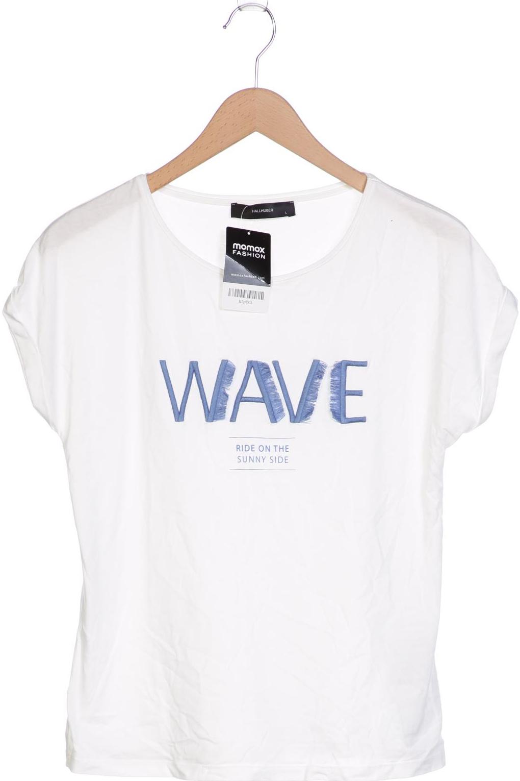

Hallhuber Damen T-Shirt, weiß, Gr. 42