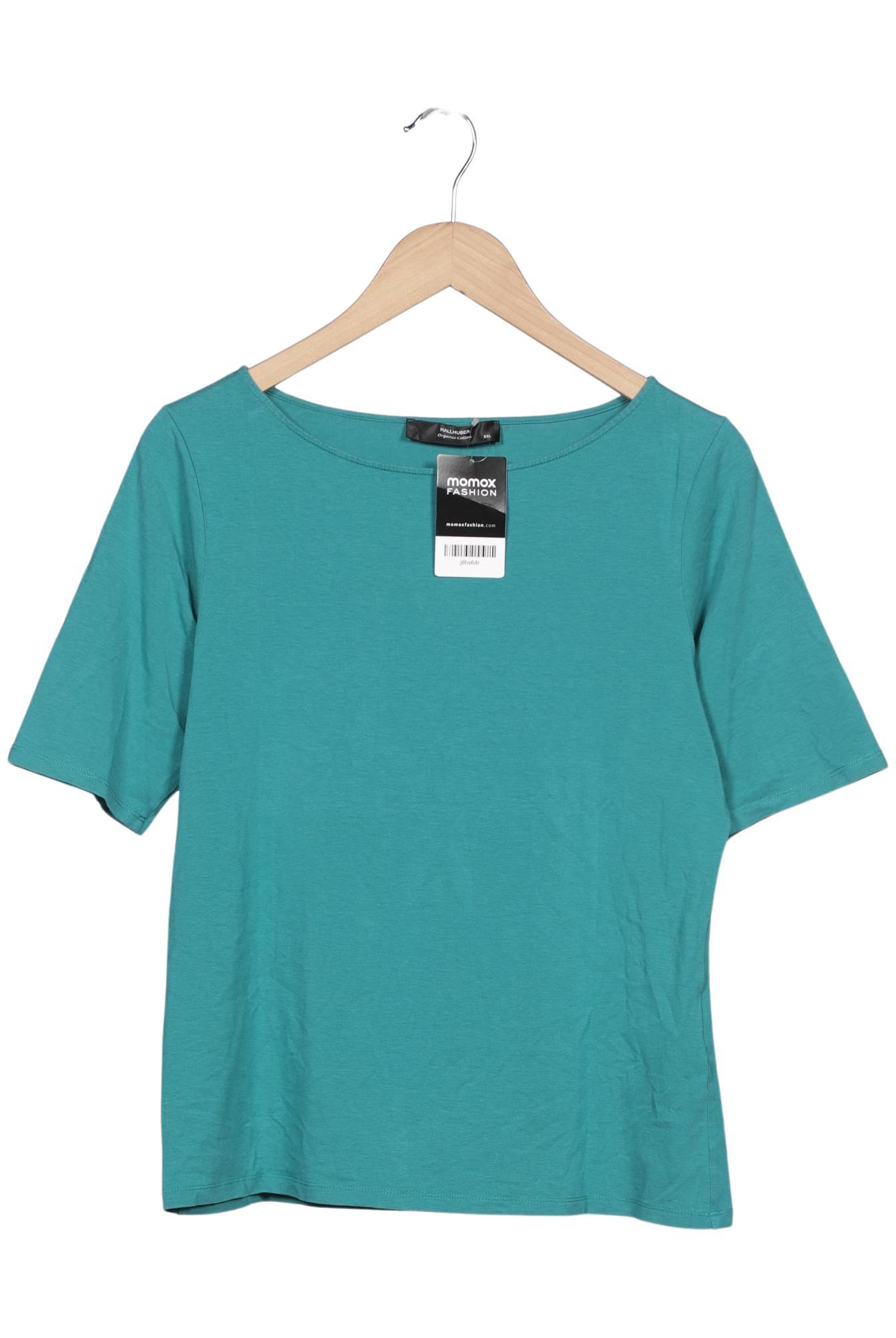 

Hallhuber Damen T-Shirt, türkis, Gr. 46