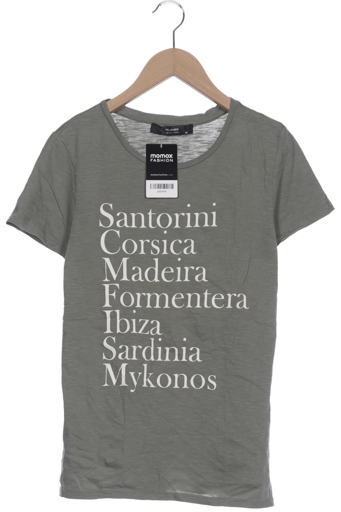 

Hallhuber Damen T-Shirt, grün, Gr. 34