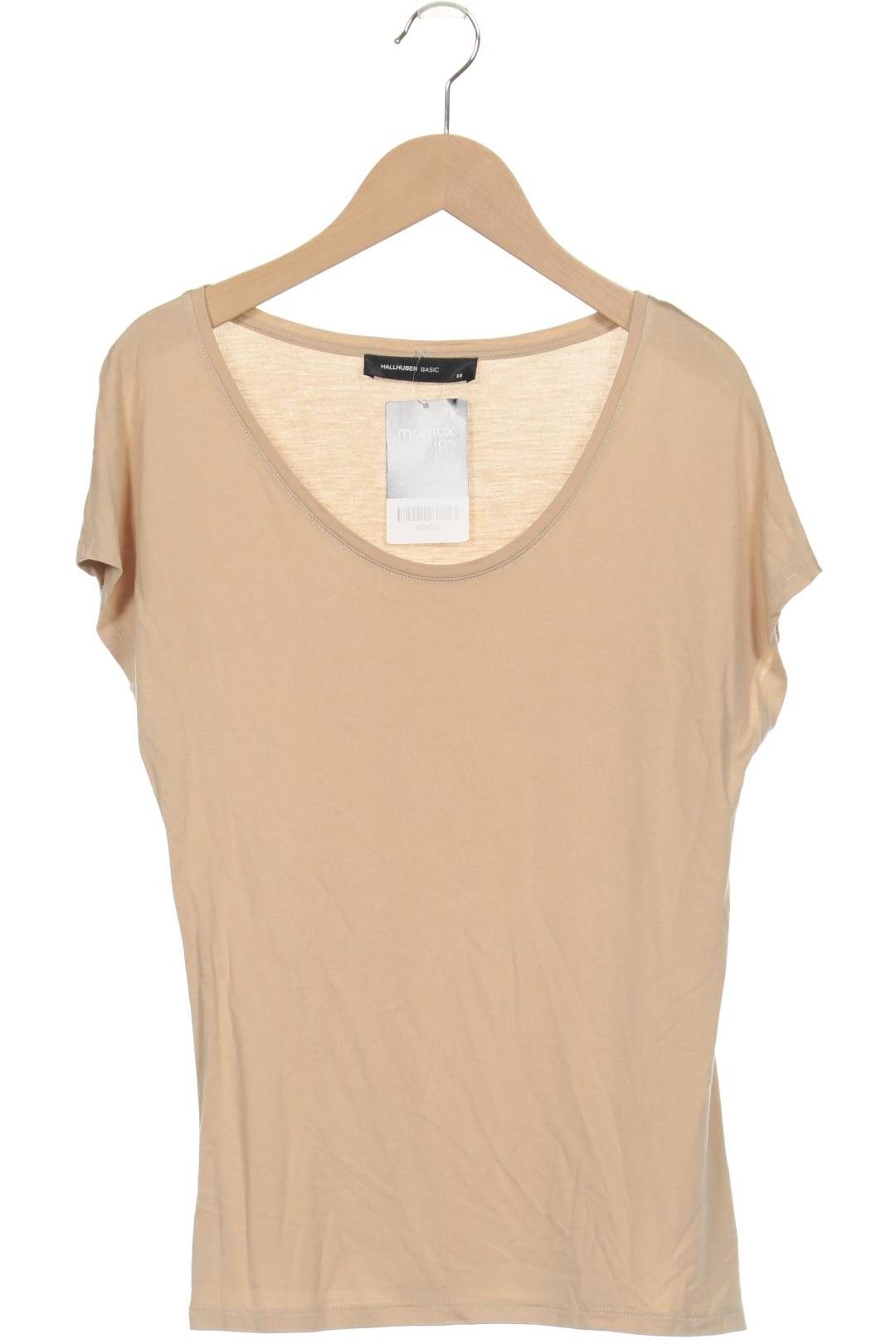 

Hallhuber Damen T-Shirt, beige, Gr. 34