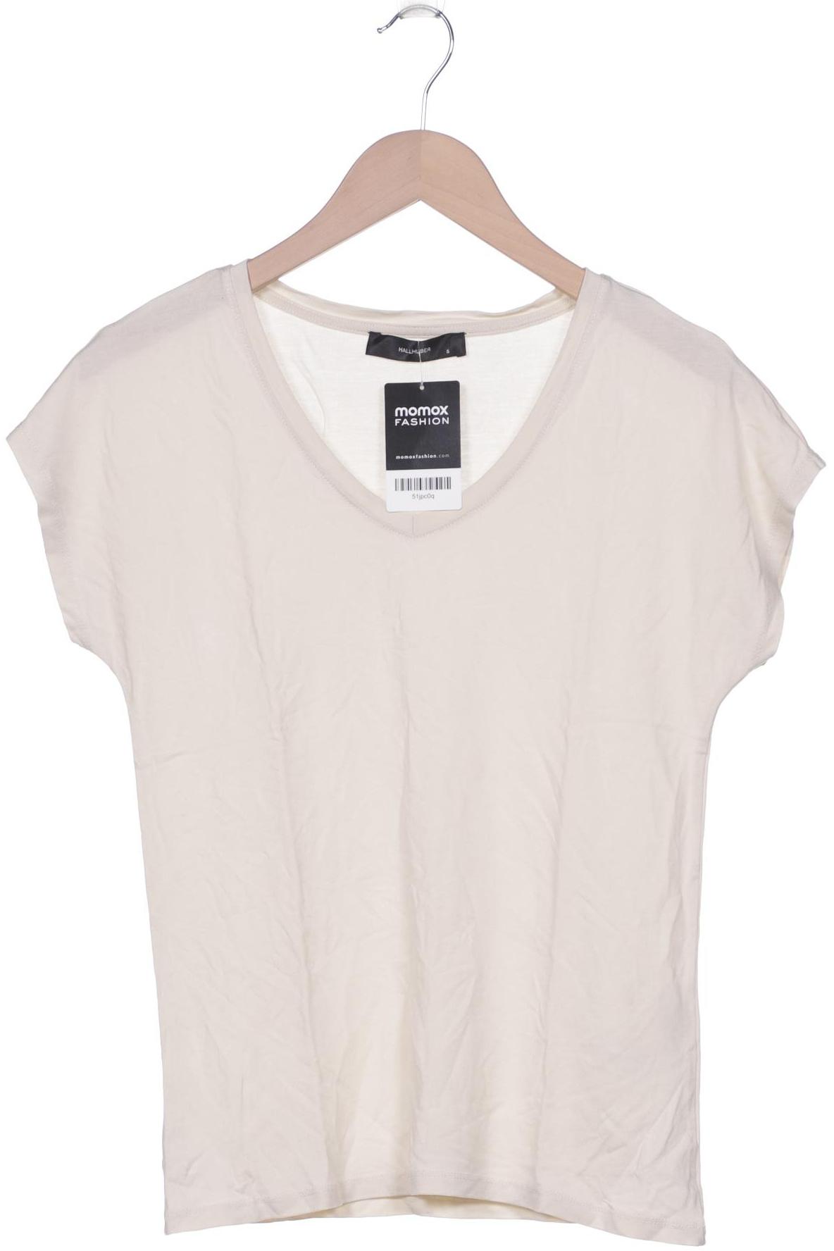

Hallhuber Damen T-Shirt, cremeweiß, Gr. 36