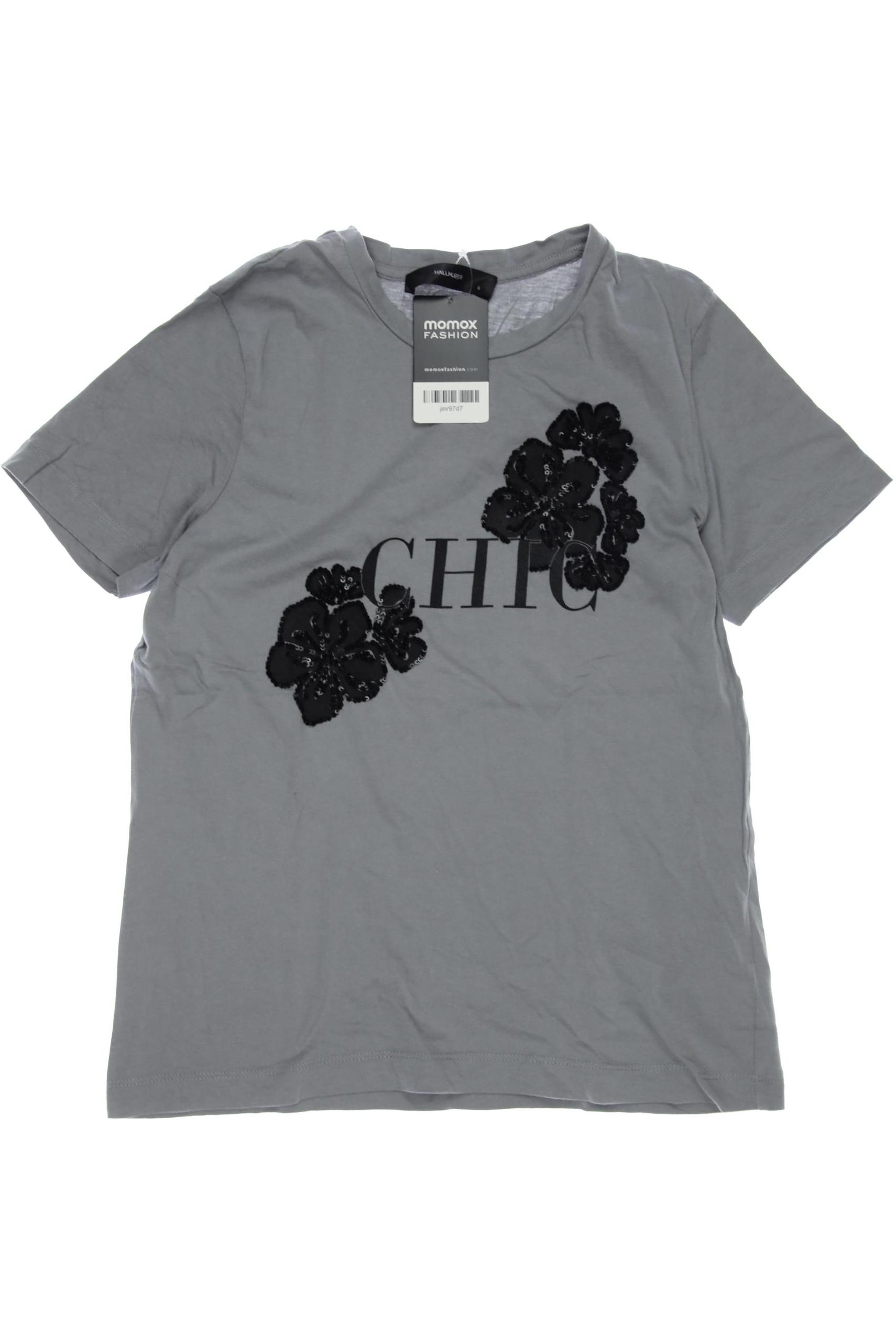 

Hallhuber Damen T-Shirt, grau, Gr. 36