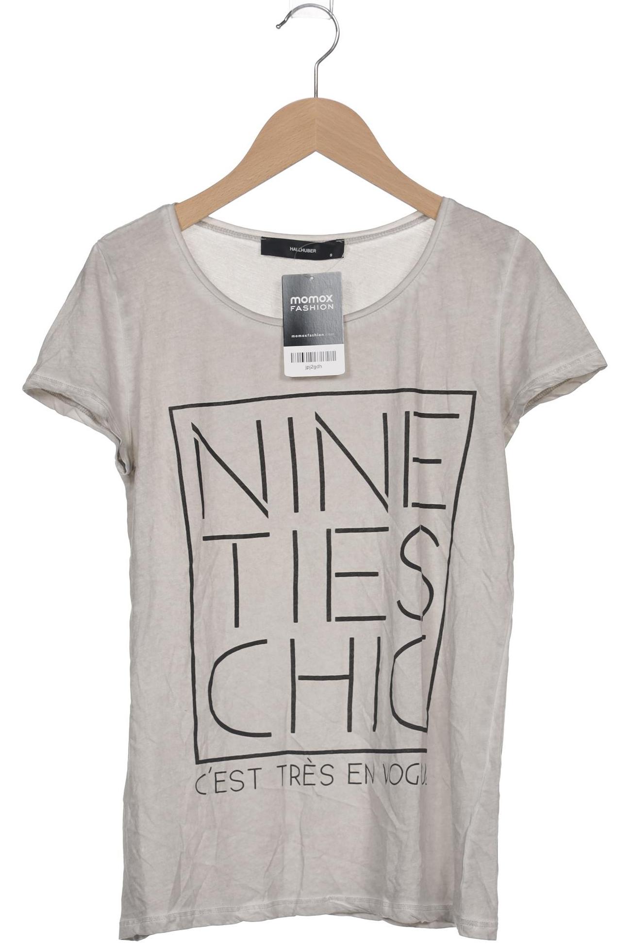 

Hallhuber Damen T-Shirt, grau, Gr. 36